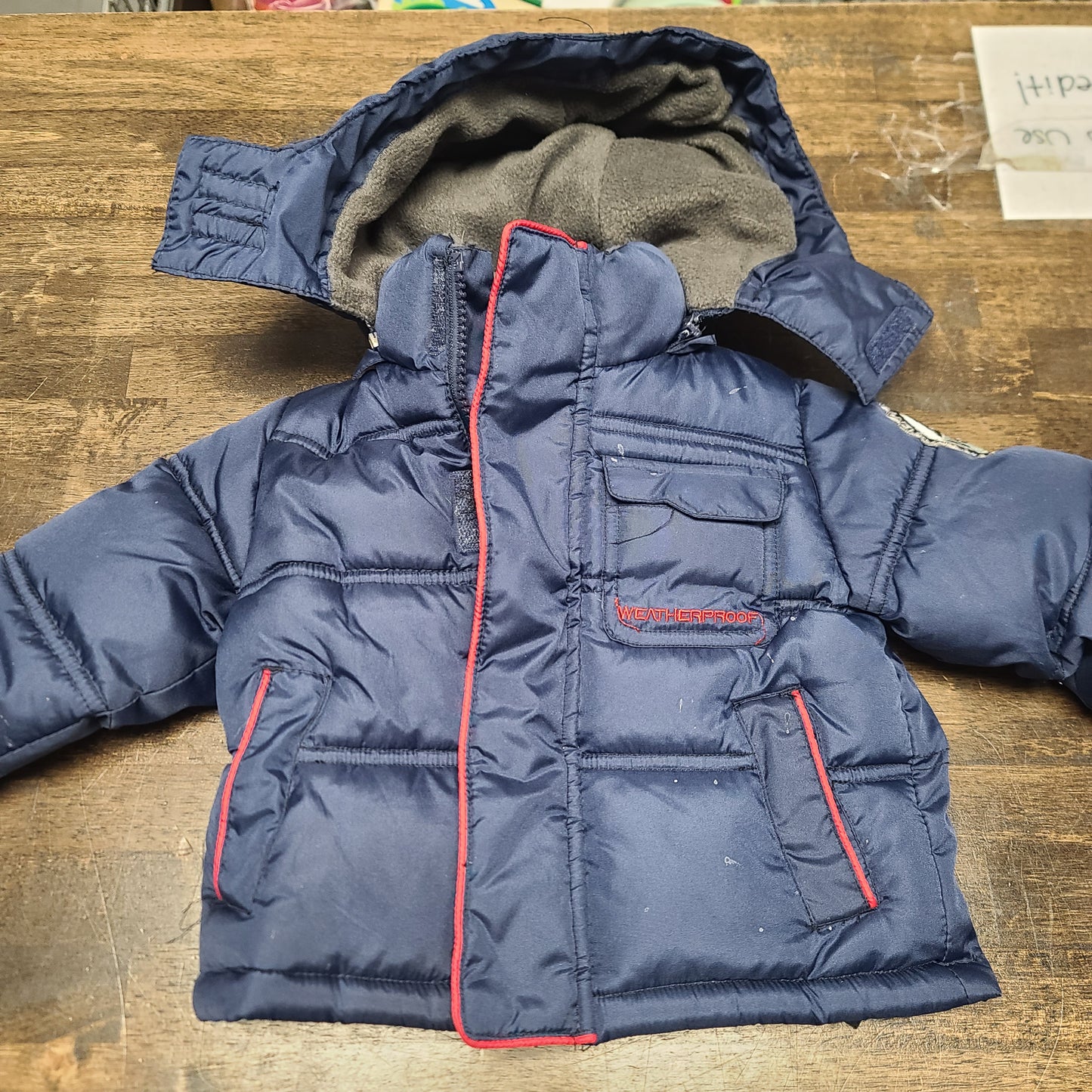 blue Weatherproof Jacket, 12M B