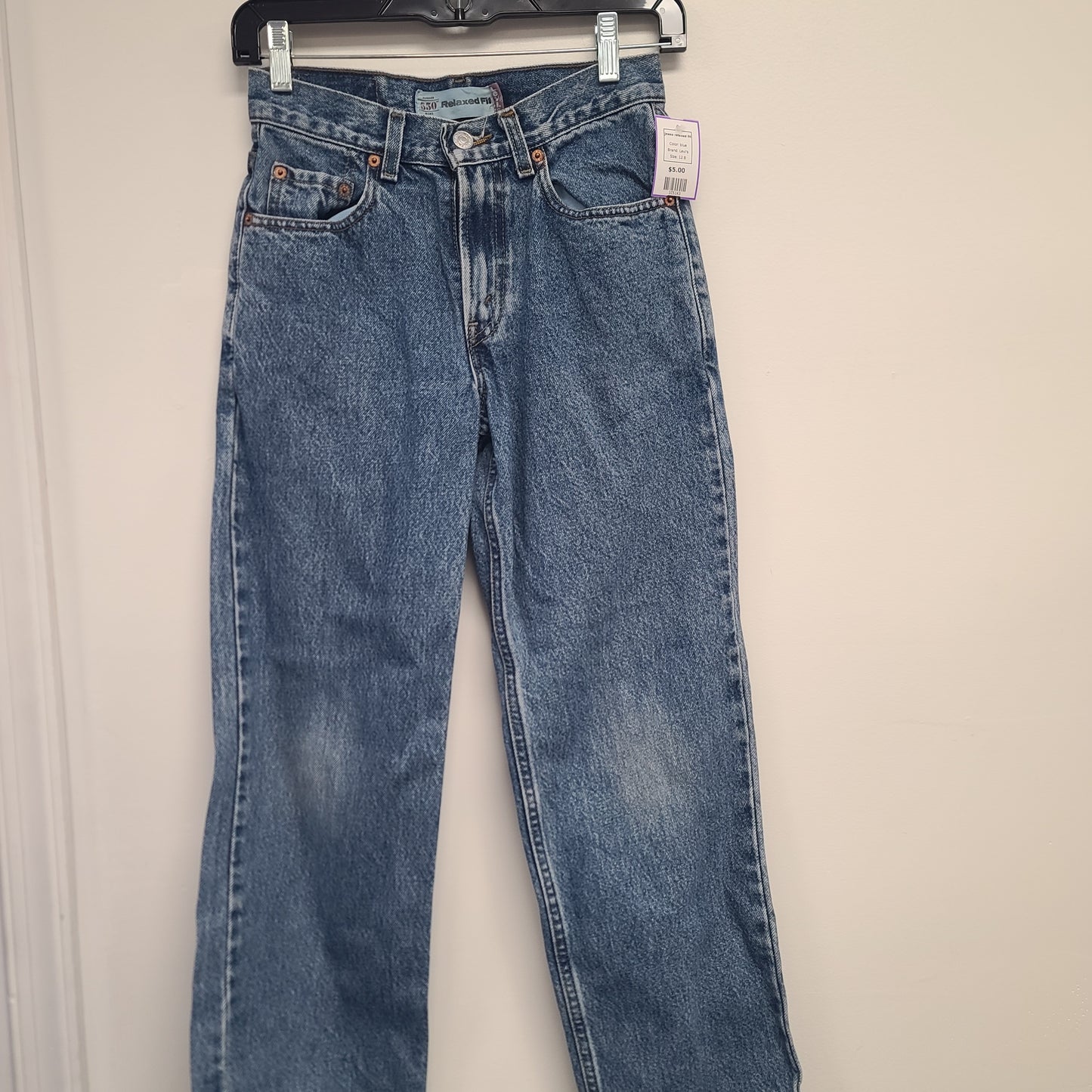blue Levi's Jeans relaxed fit, 12 B