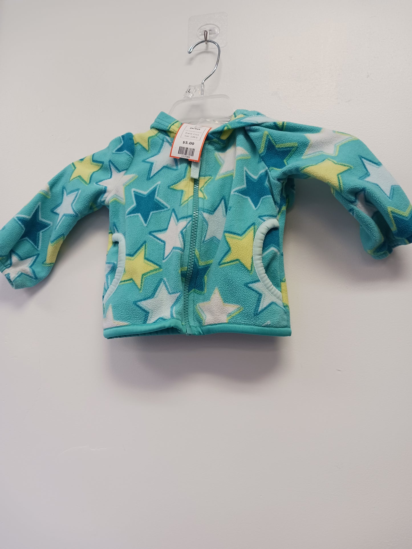 Blue/Green/White Star Circo Jacket, 12M G