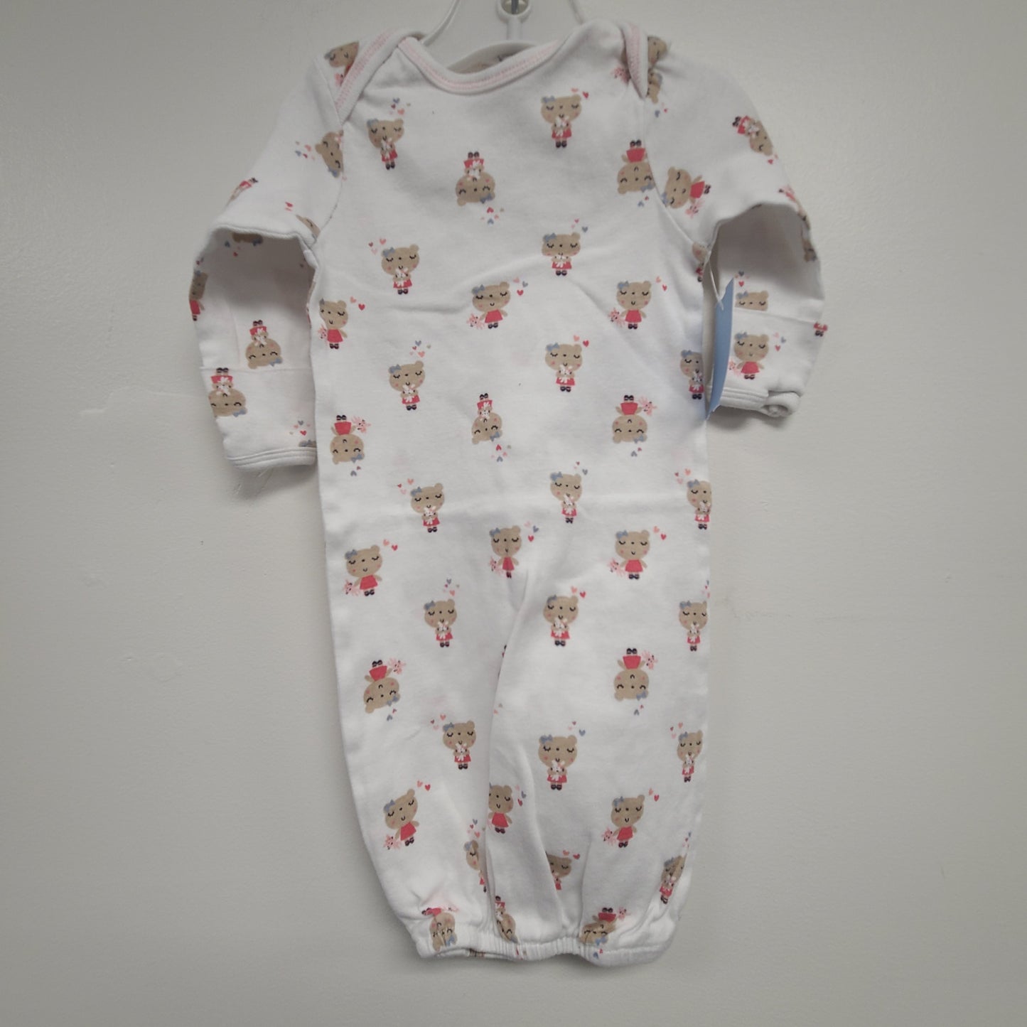 White Gerber Sleepsack, 0-6M G