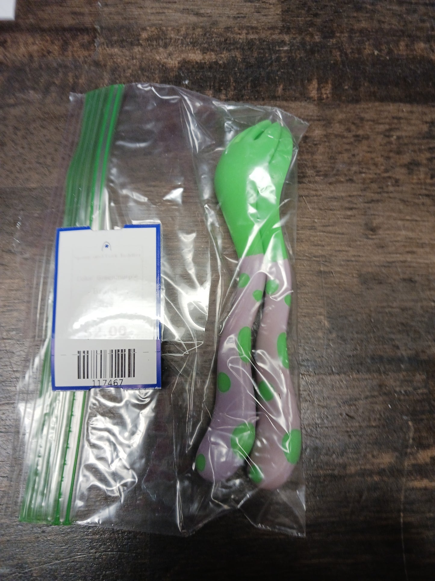 Green/purple Spoon and Fork Toddler