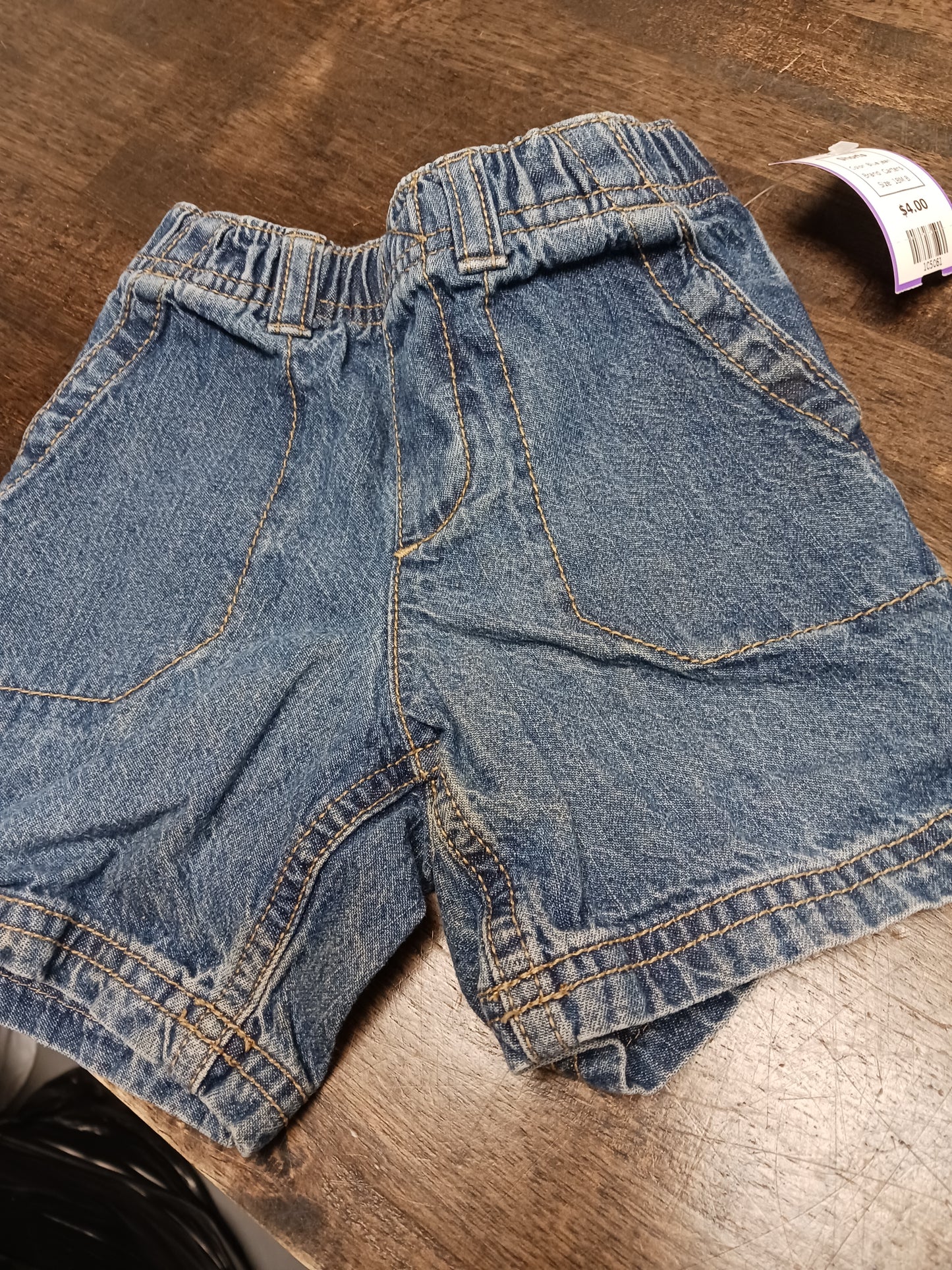 Blue Jean Carters Shorts, 18M B