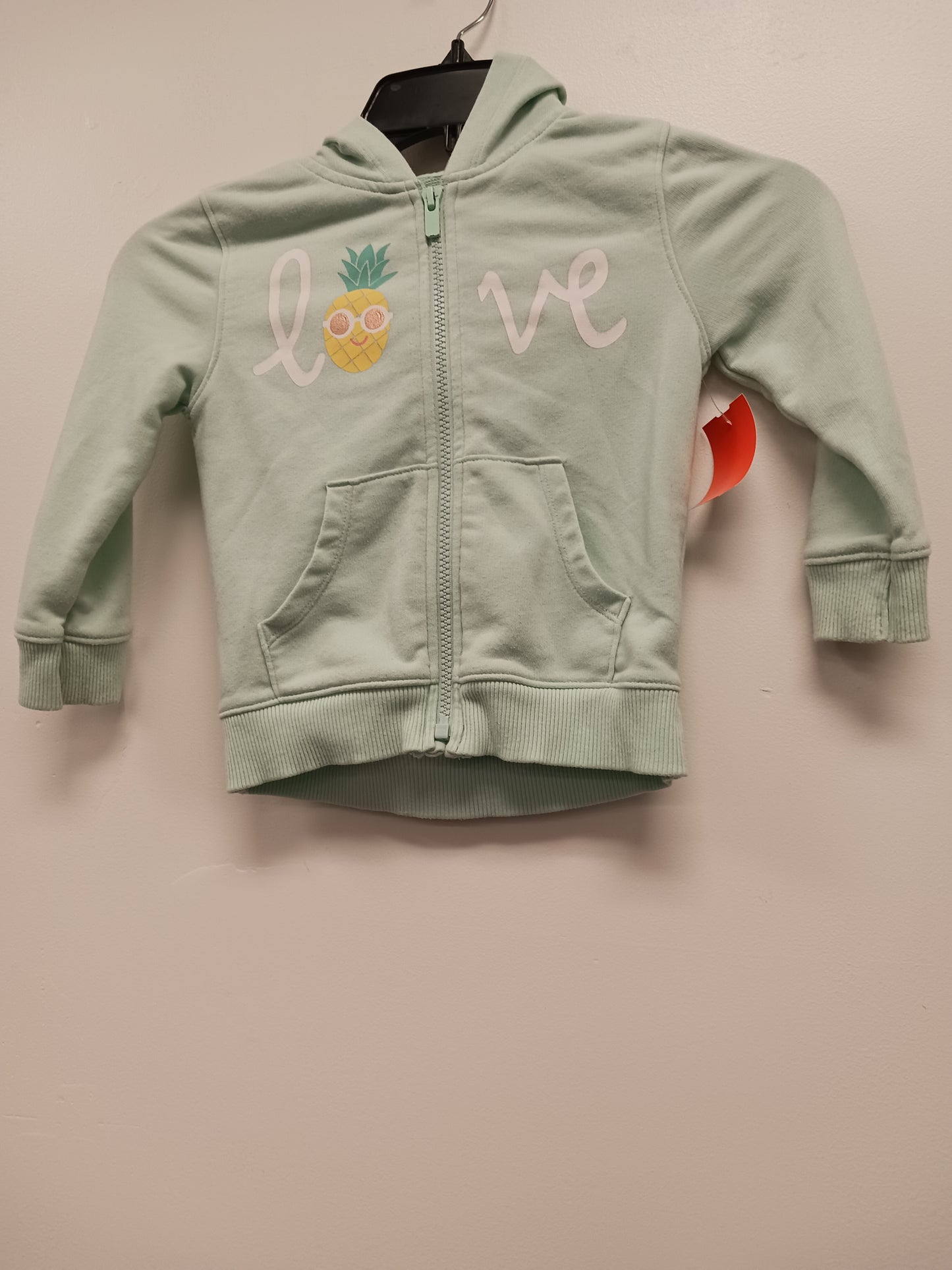 Green Old Navy Zippered Hoodie, 3T G