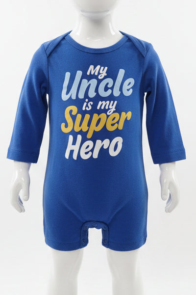 Blue Carters Longsleeve Onesie, 3M B