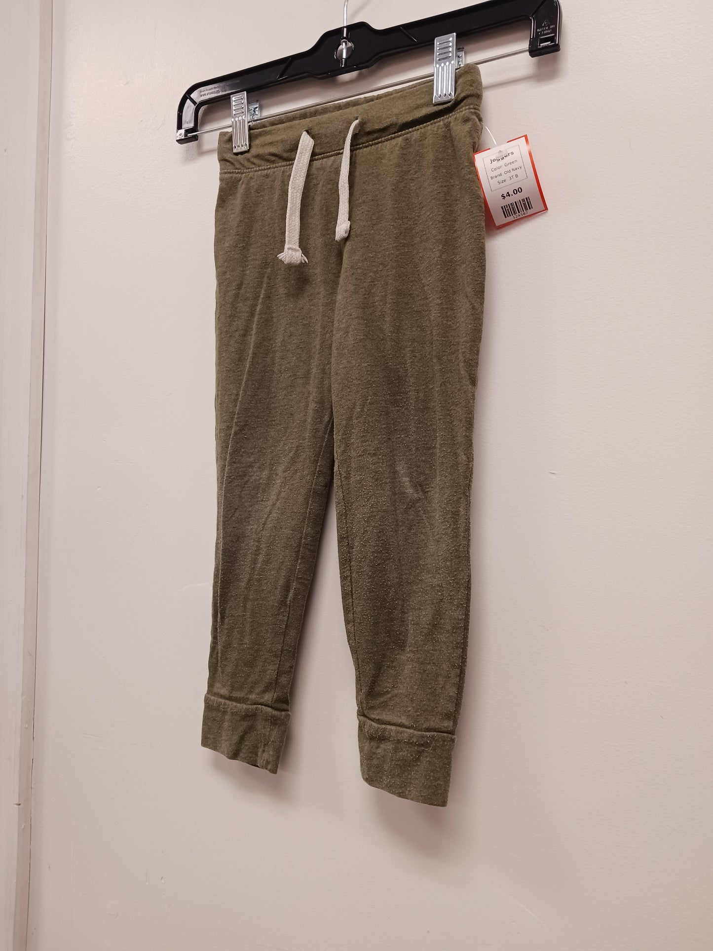 Green Old Navy Joggers, 3T B