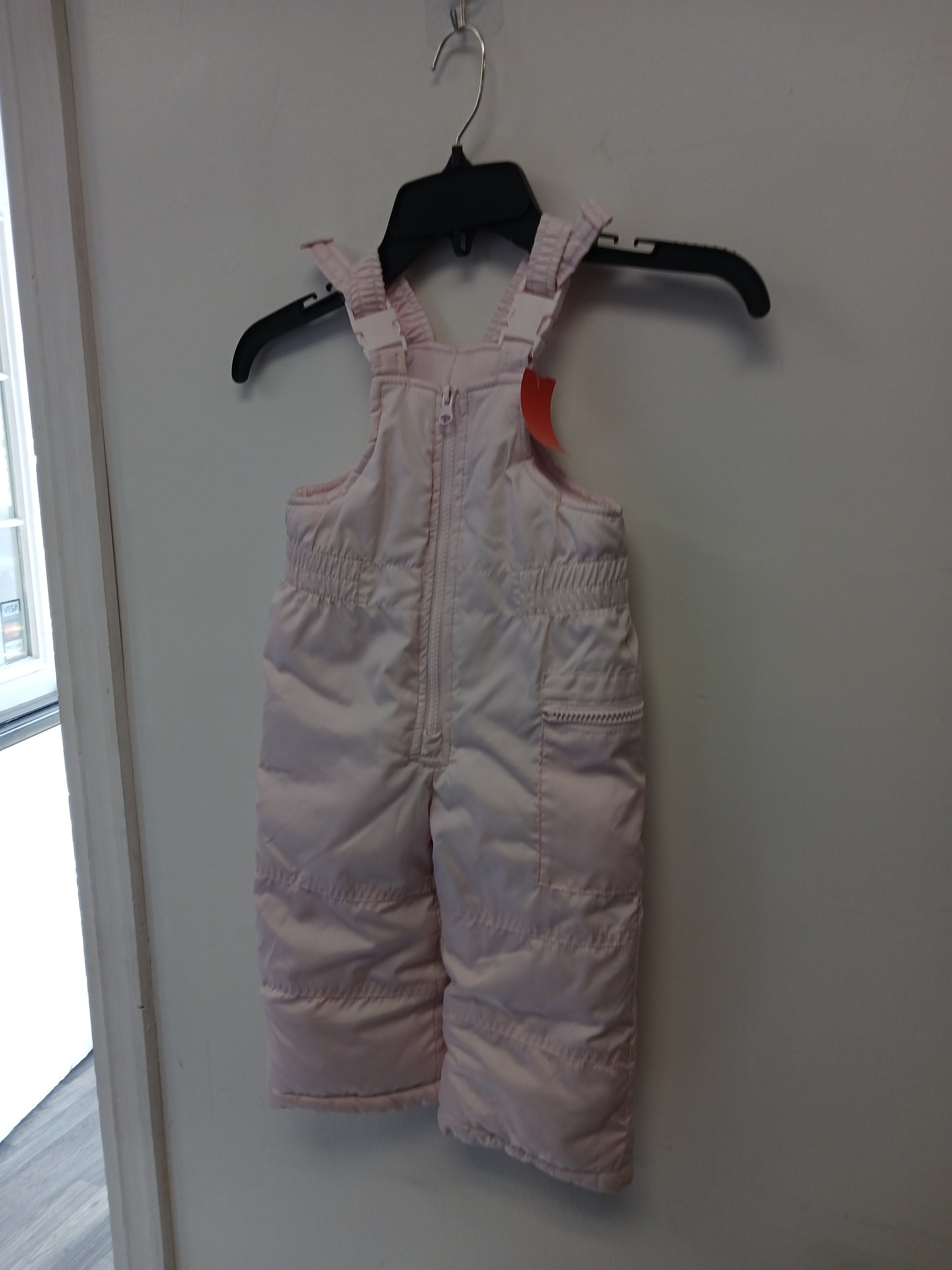 pink Carters Bib Snow Pants, 18M G
