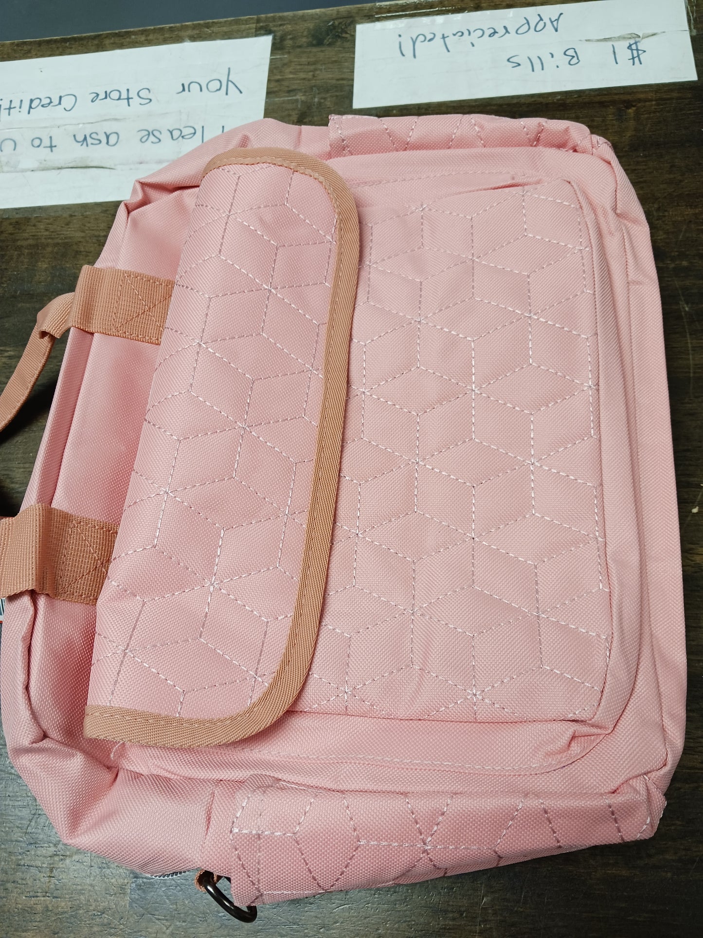 Pink Diaper Bag
