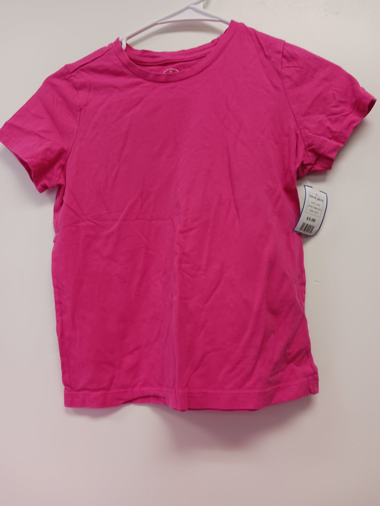 pink Faded Glory Tshirt 10/12, 10 G