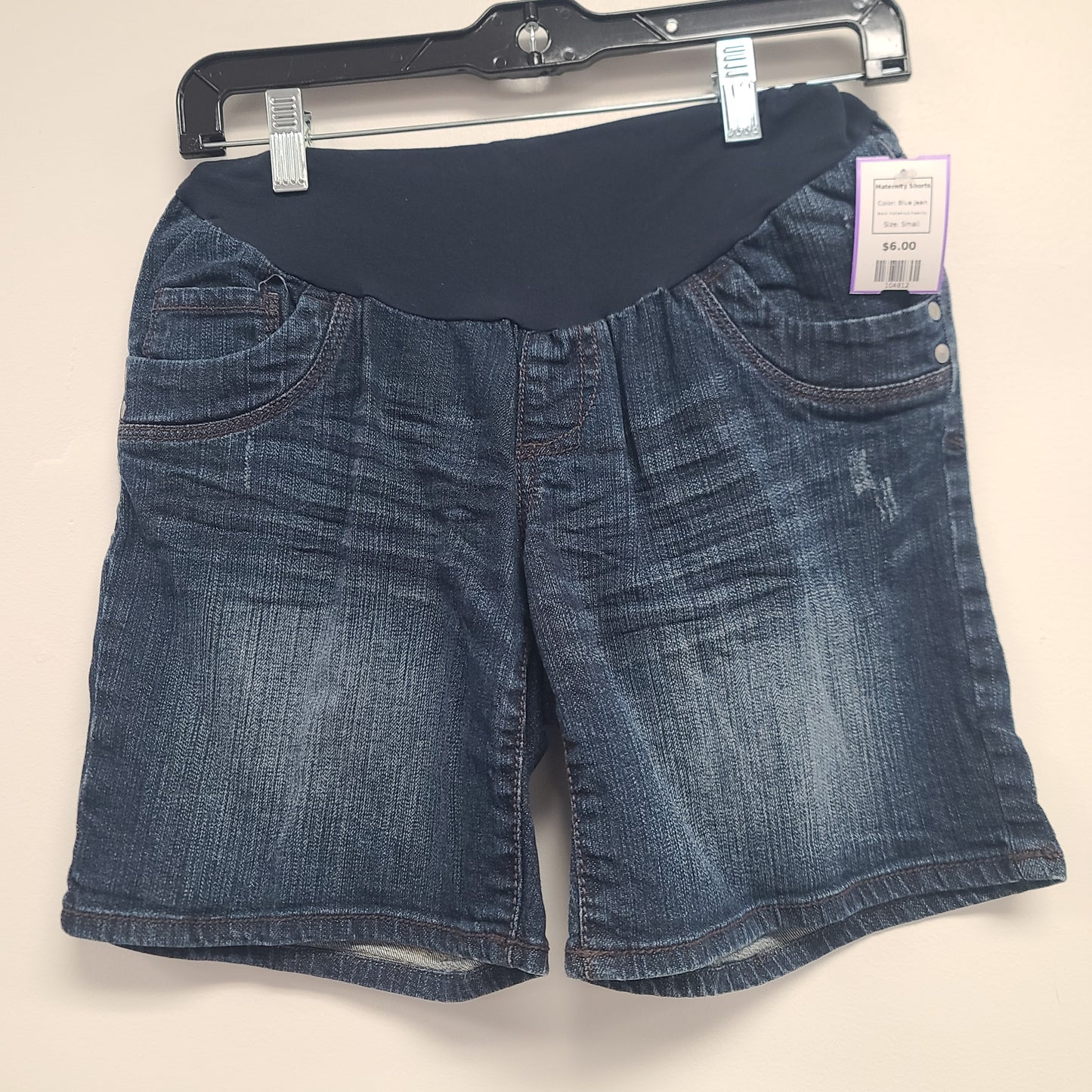 Blue Jean Motherhood Maternity Maternity Shorts, Small
