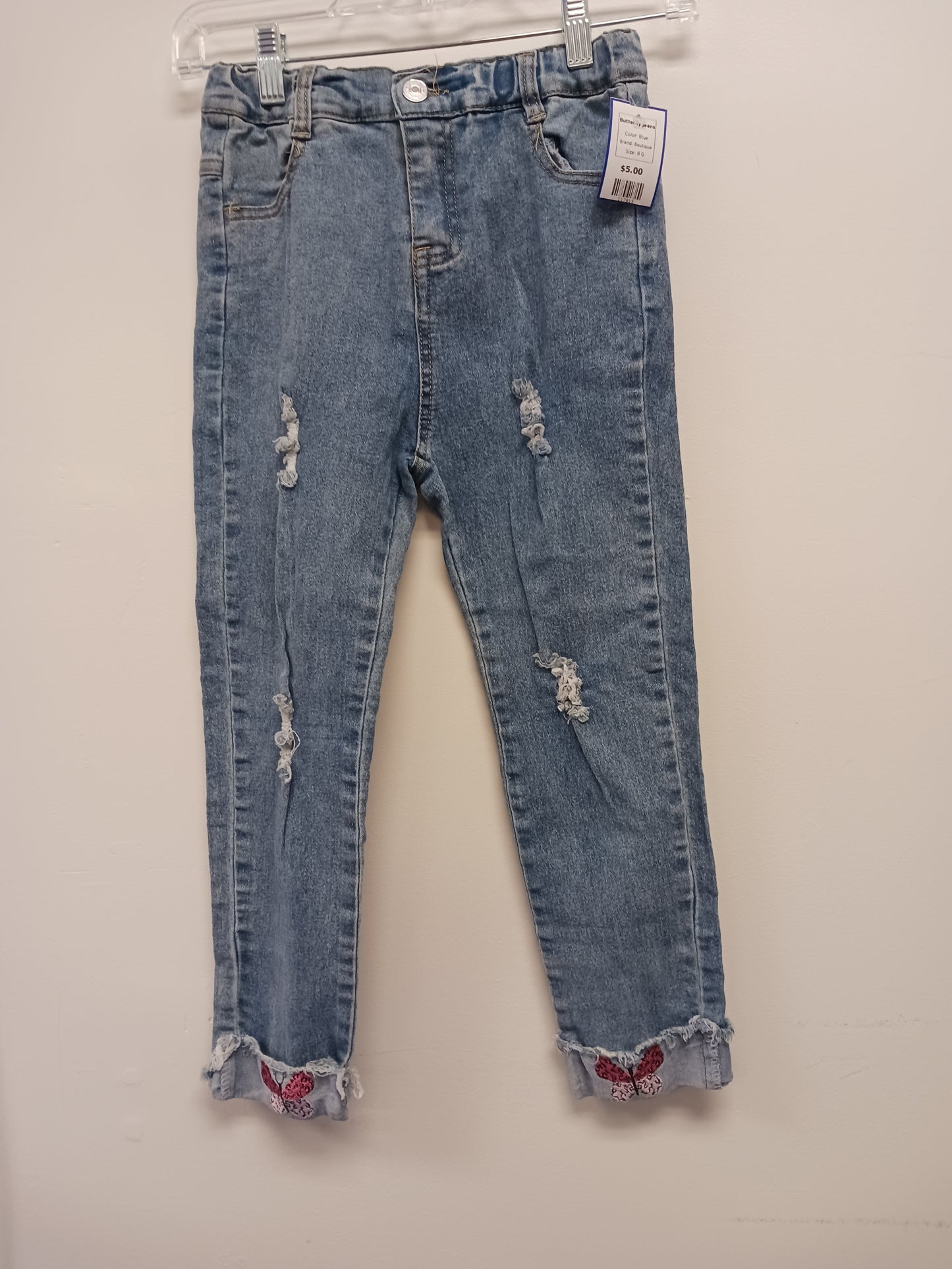 Blue Boutique Butterfly Jeans, 8 G