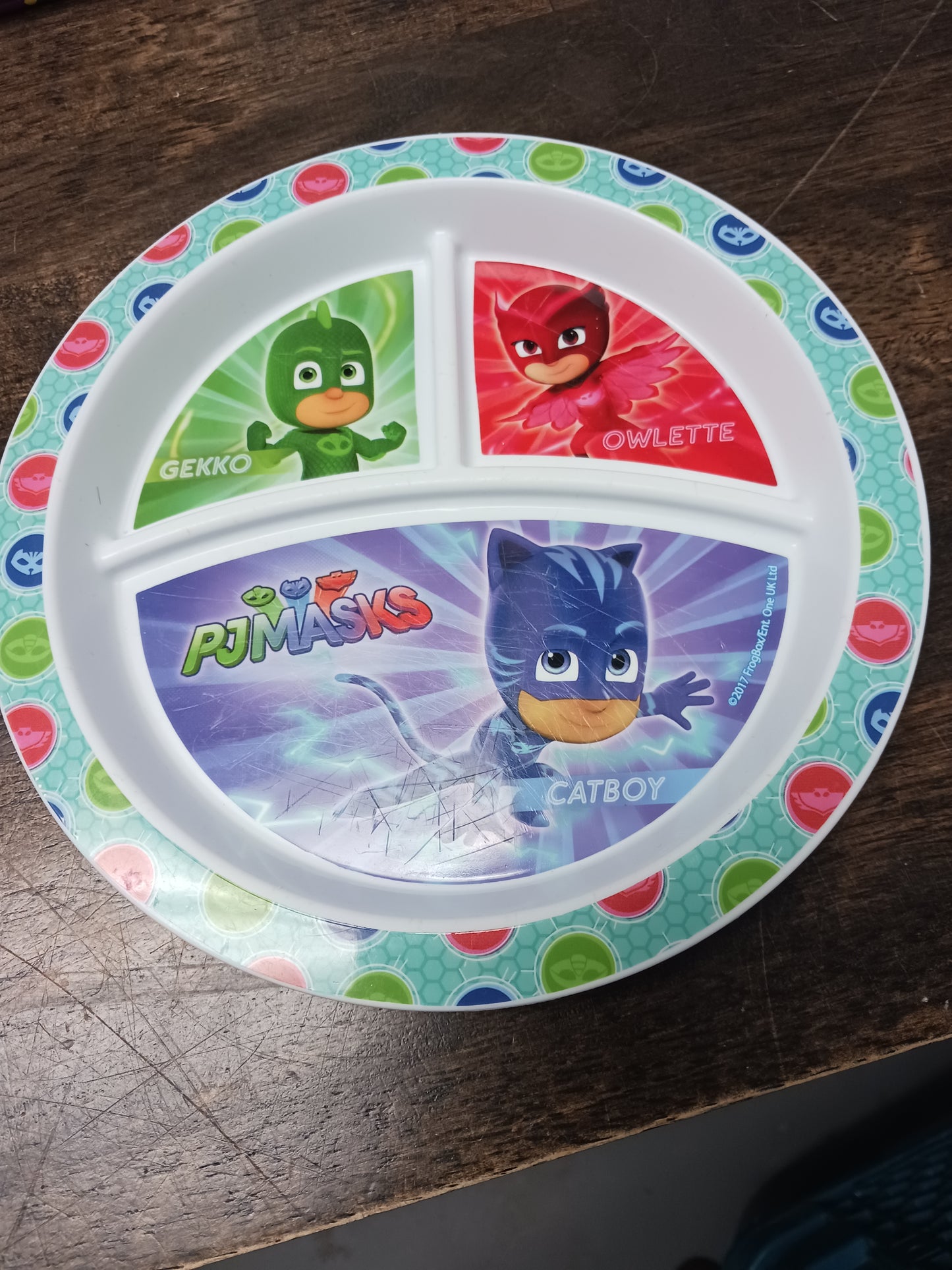 PJ Mask Plate