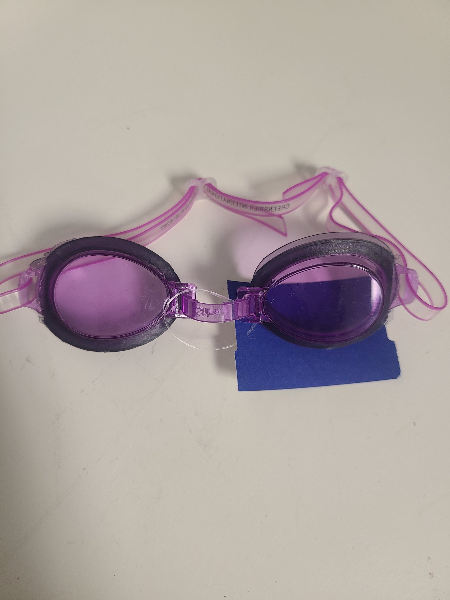 Purple Swim Goggles