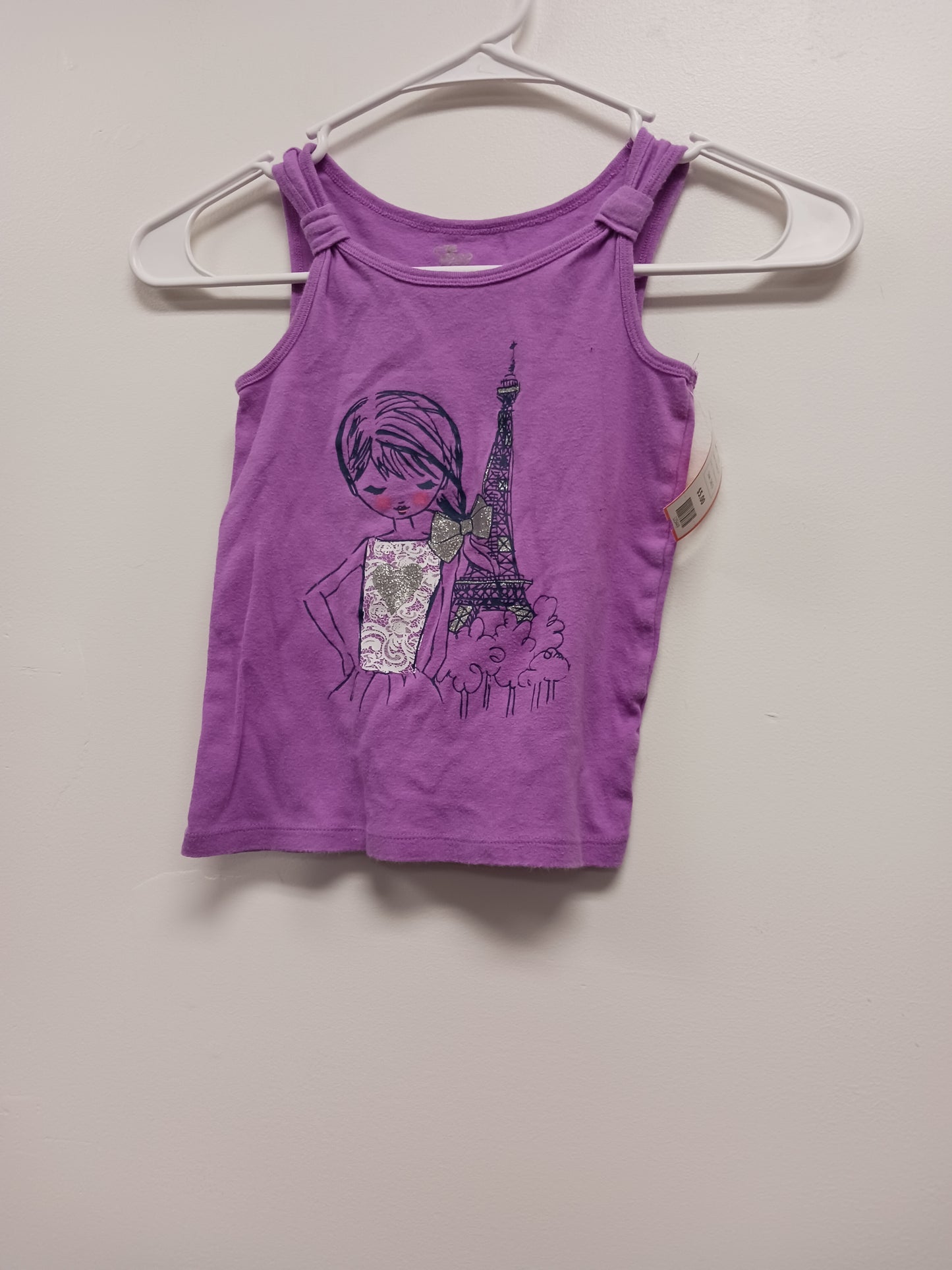 Purple Girl Childrens Place Tank Top, 5/6 G