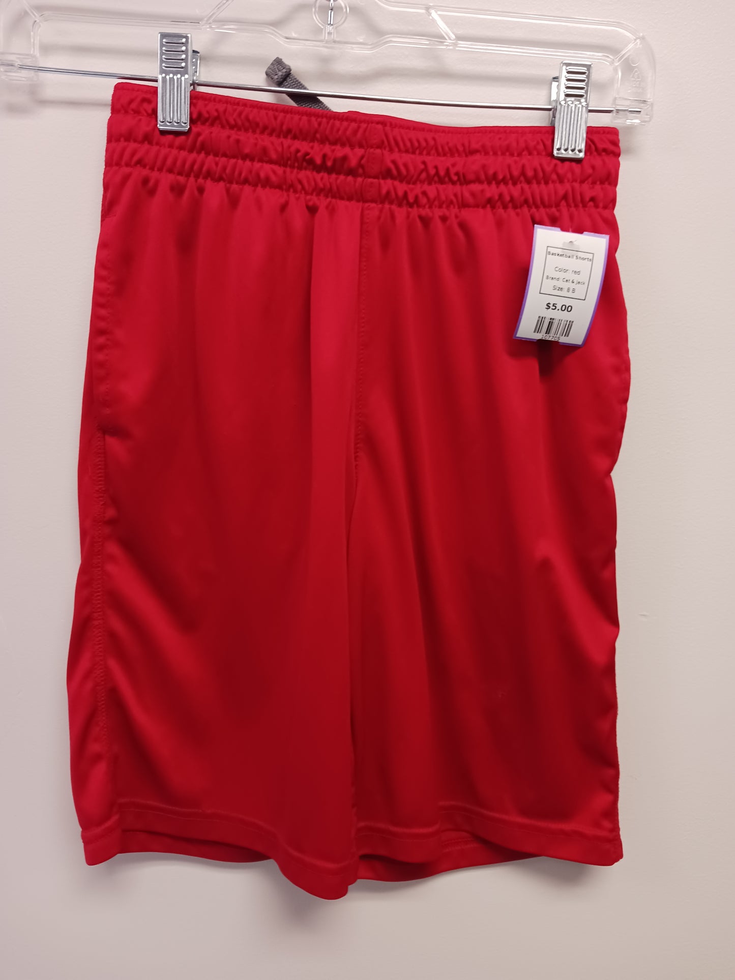 red Cat & Jack Basketball Shorts, 8 B