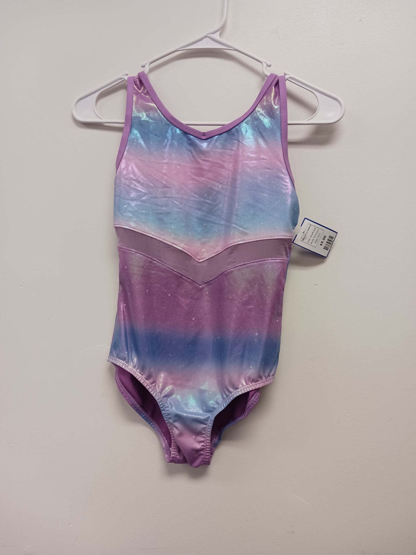 Blue/Purple Cat & Jack Gymnastics Leotard, 10 G