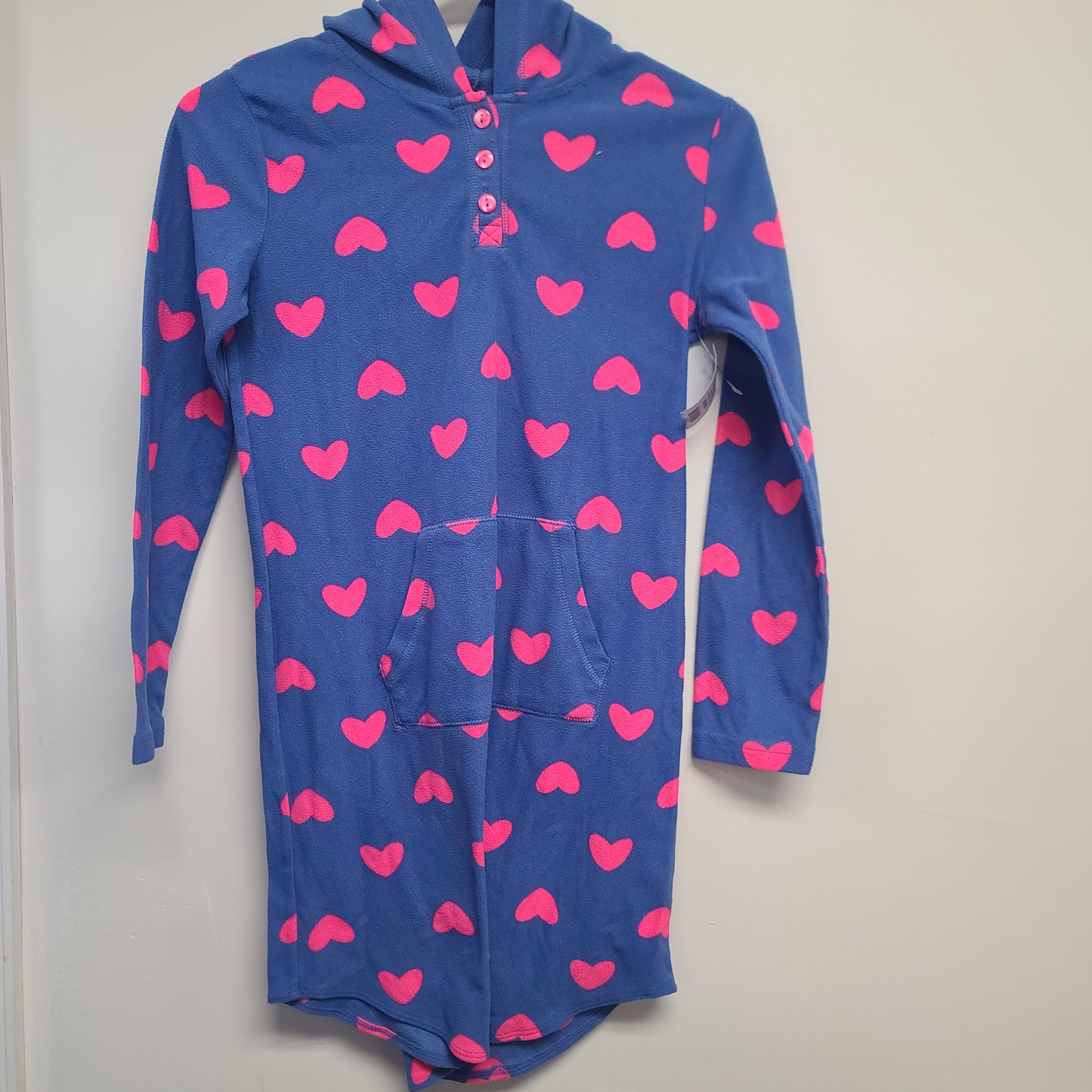 puprle xhilaration Heart Hooded Nightgown, 10 G
