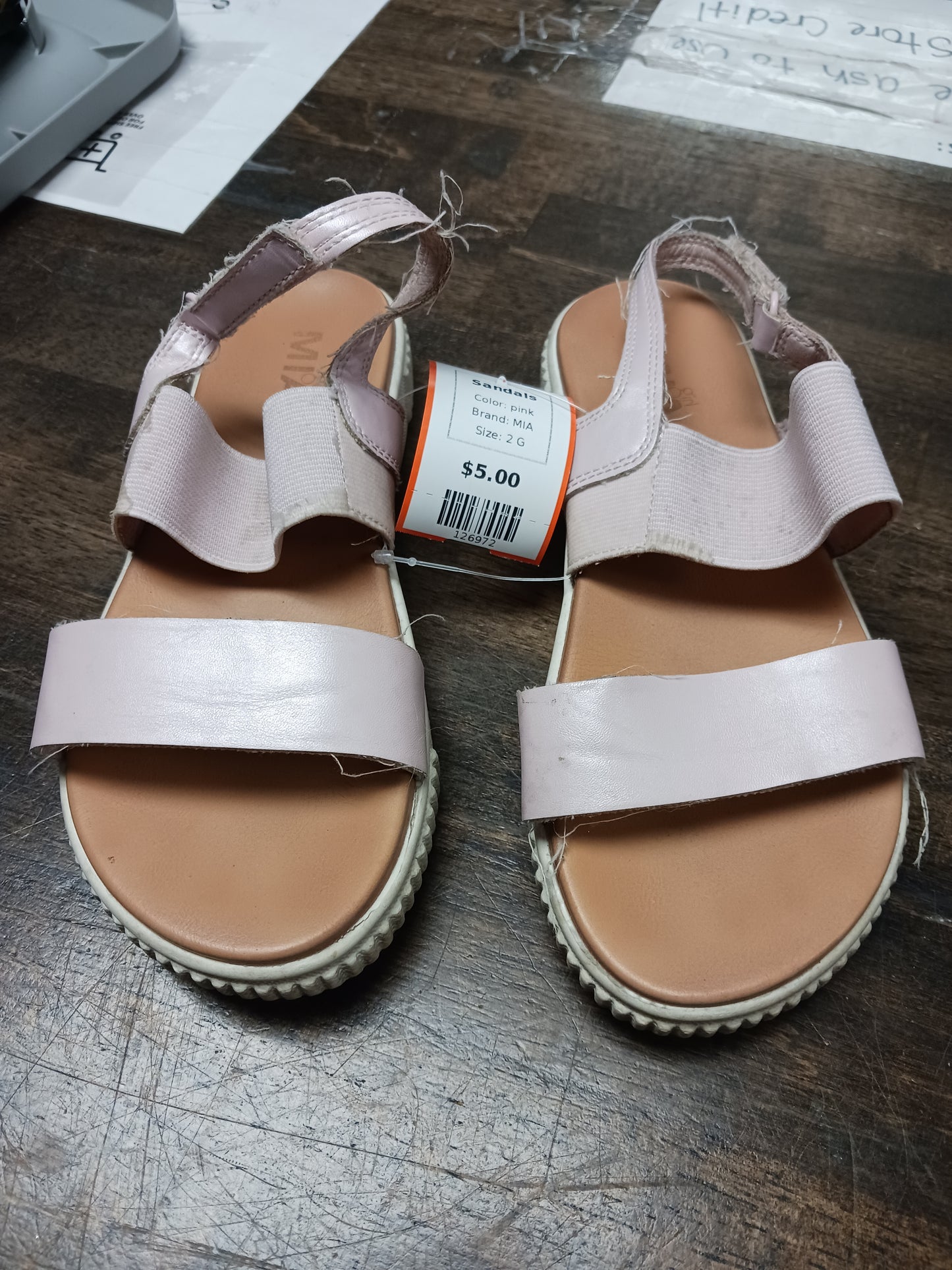 pink MIA Sandals, 2 G