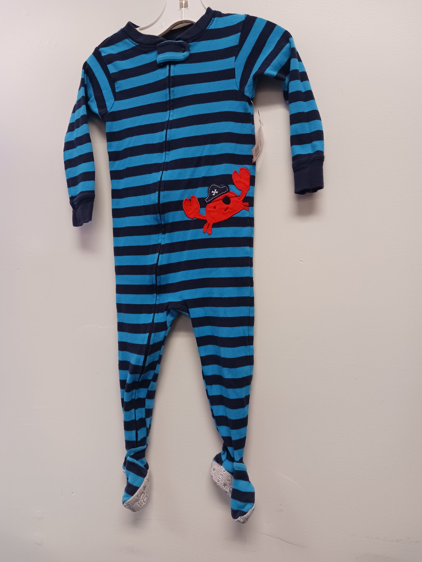 Navy/Blue Crab Carters Sleeper, 18M B