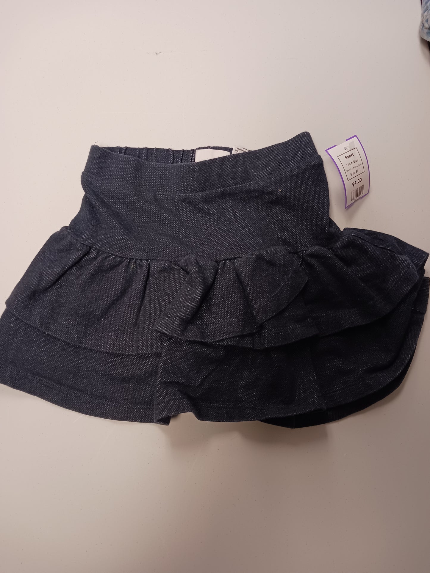 Blue Jumping Bean Skort, 5T G