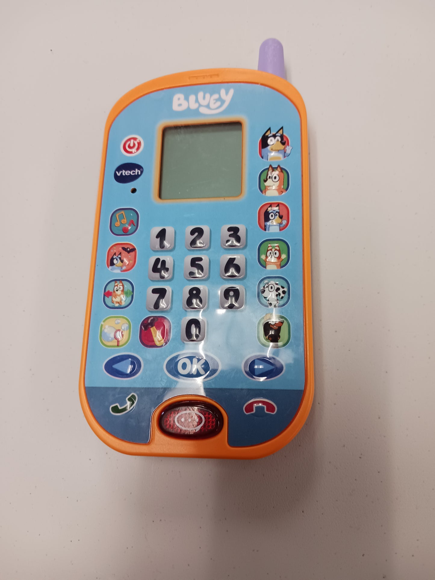 Orange/Blue Vtech Bluey Phone