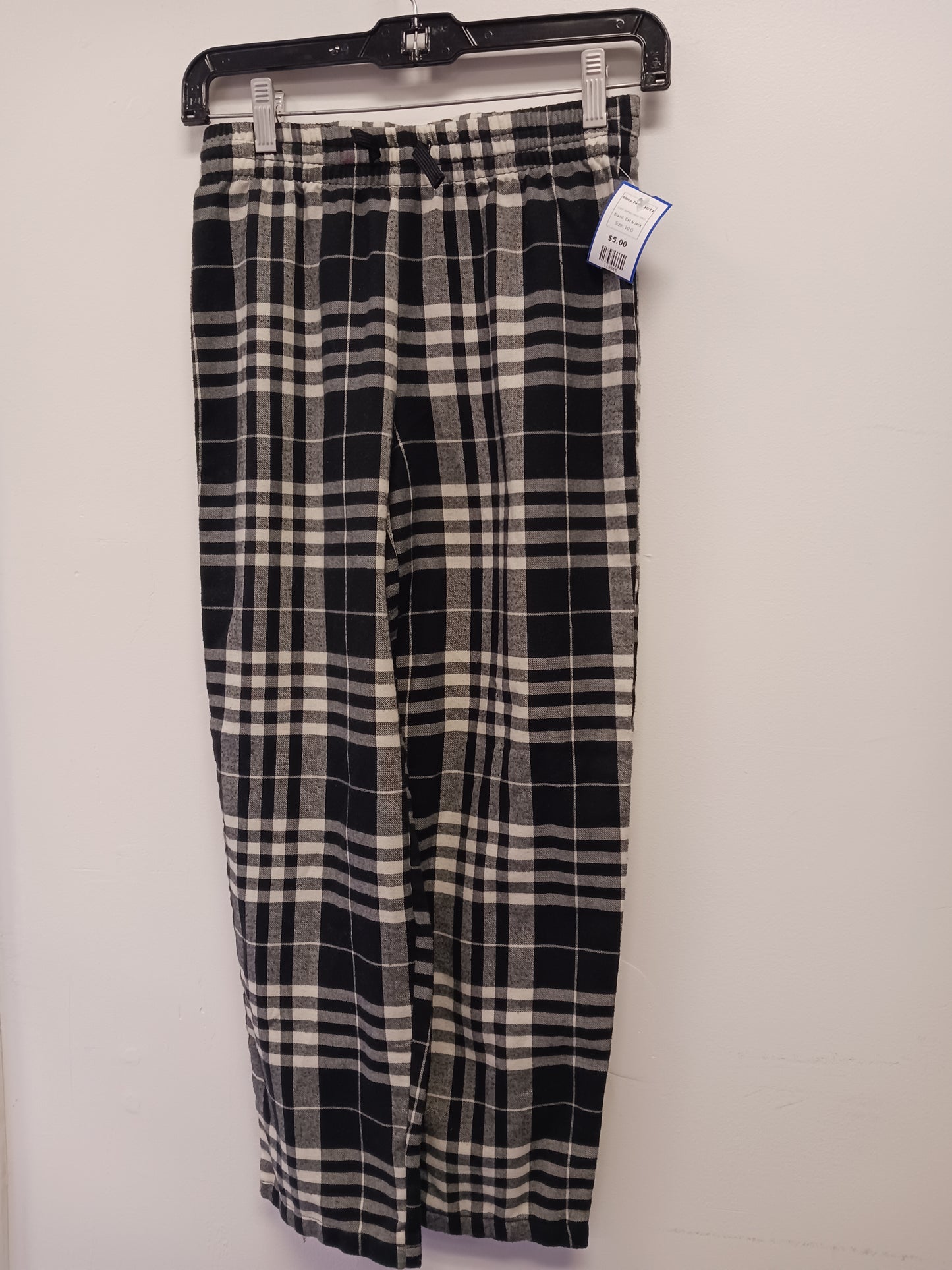buffalo check black Cat & Jack Sleep Pants 10/12, 10 G