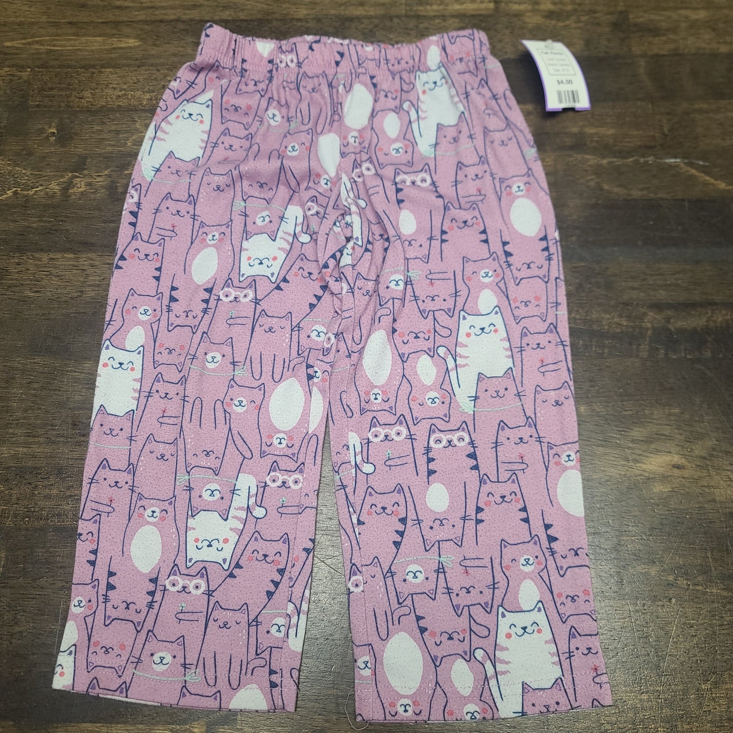 purple Carters Cat Pants, 3T G