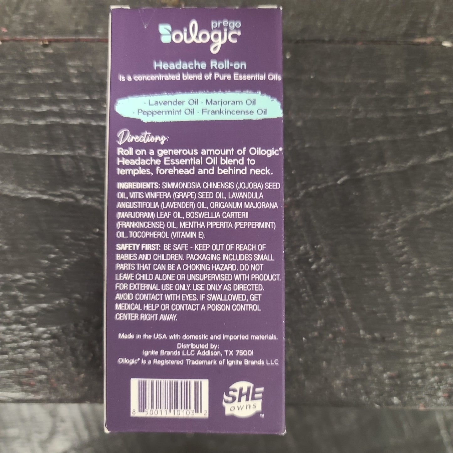 Oilogic Prego Headache