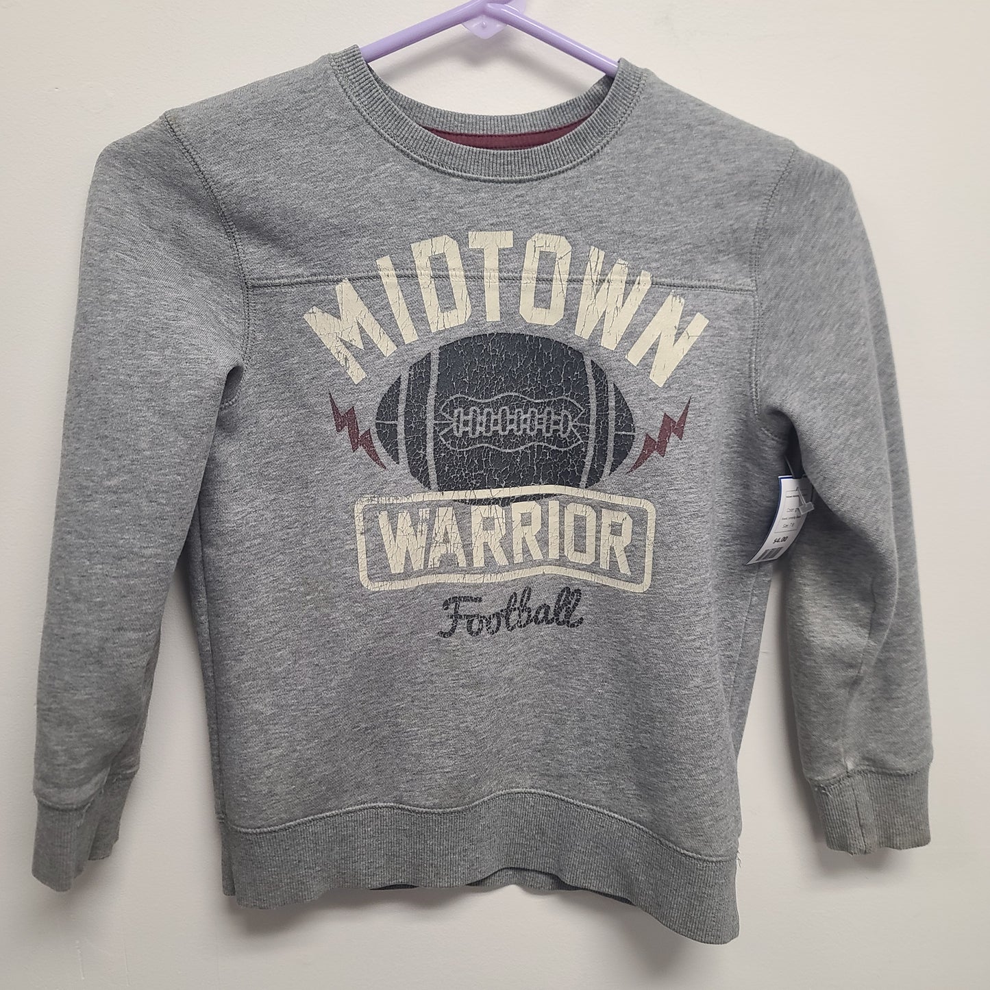 grey Jumping Bean Midtown Warriors Sweat shirt, 7 B
