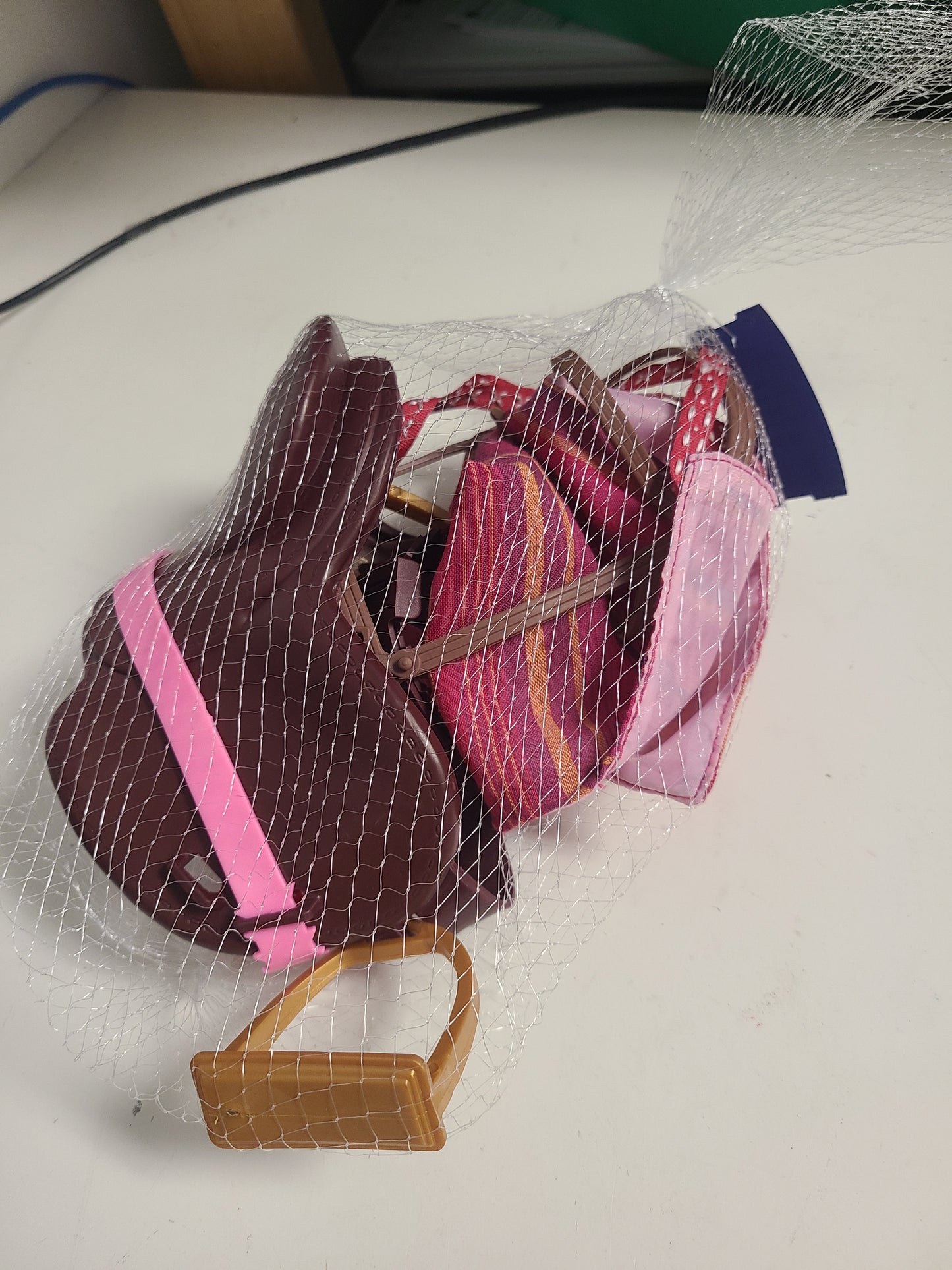 18 Inch Doll Horse Saddle