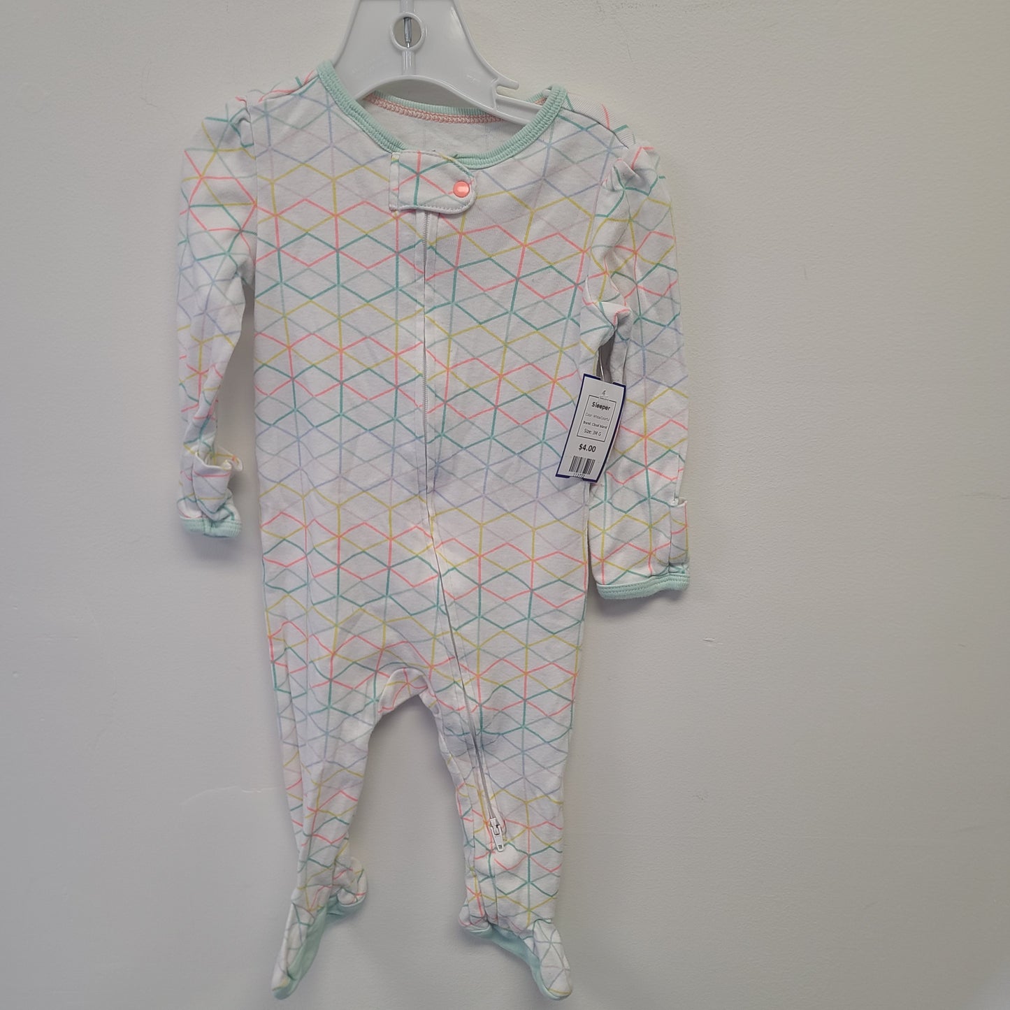 White/Colorful Cloud Island Sleeper, 3M G