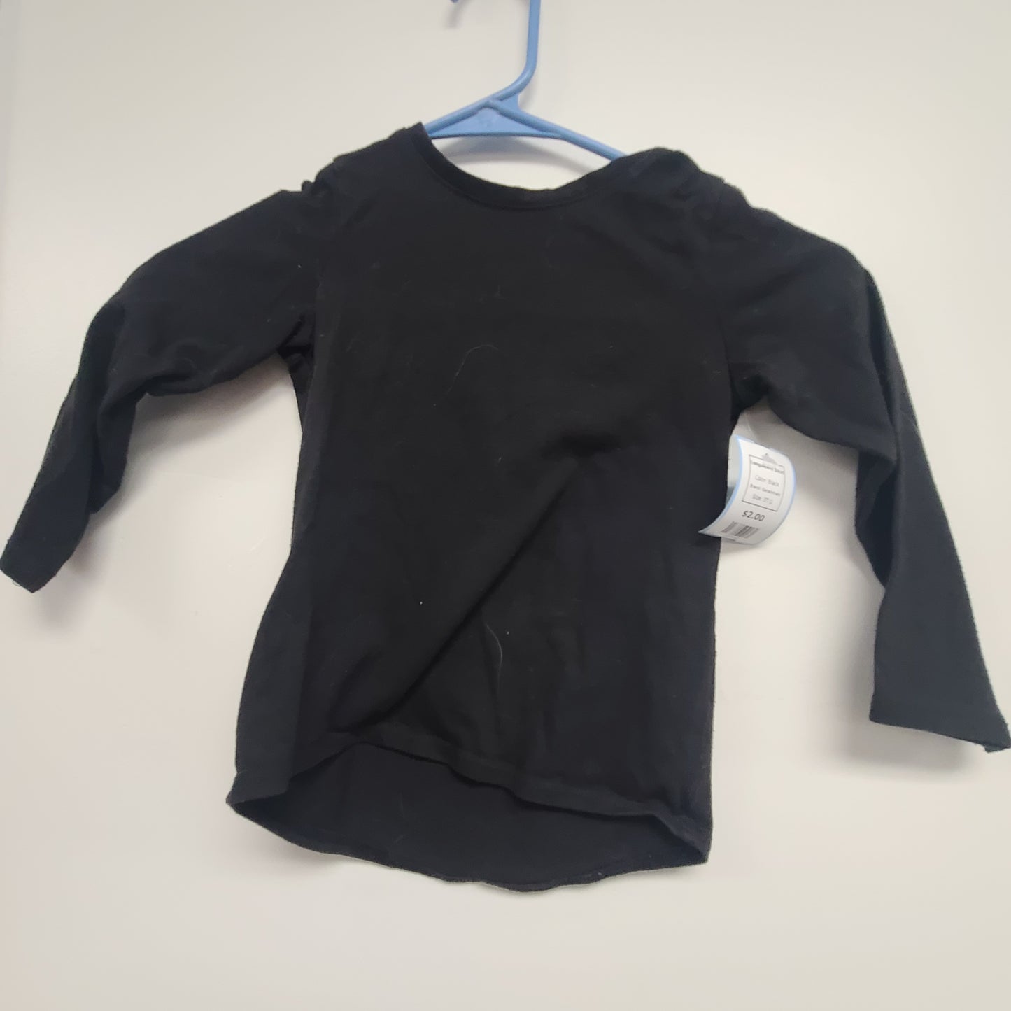 Black Garanimals Longsleeve Shirt, 3T G
