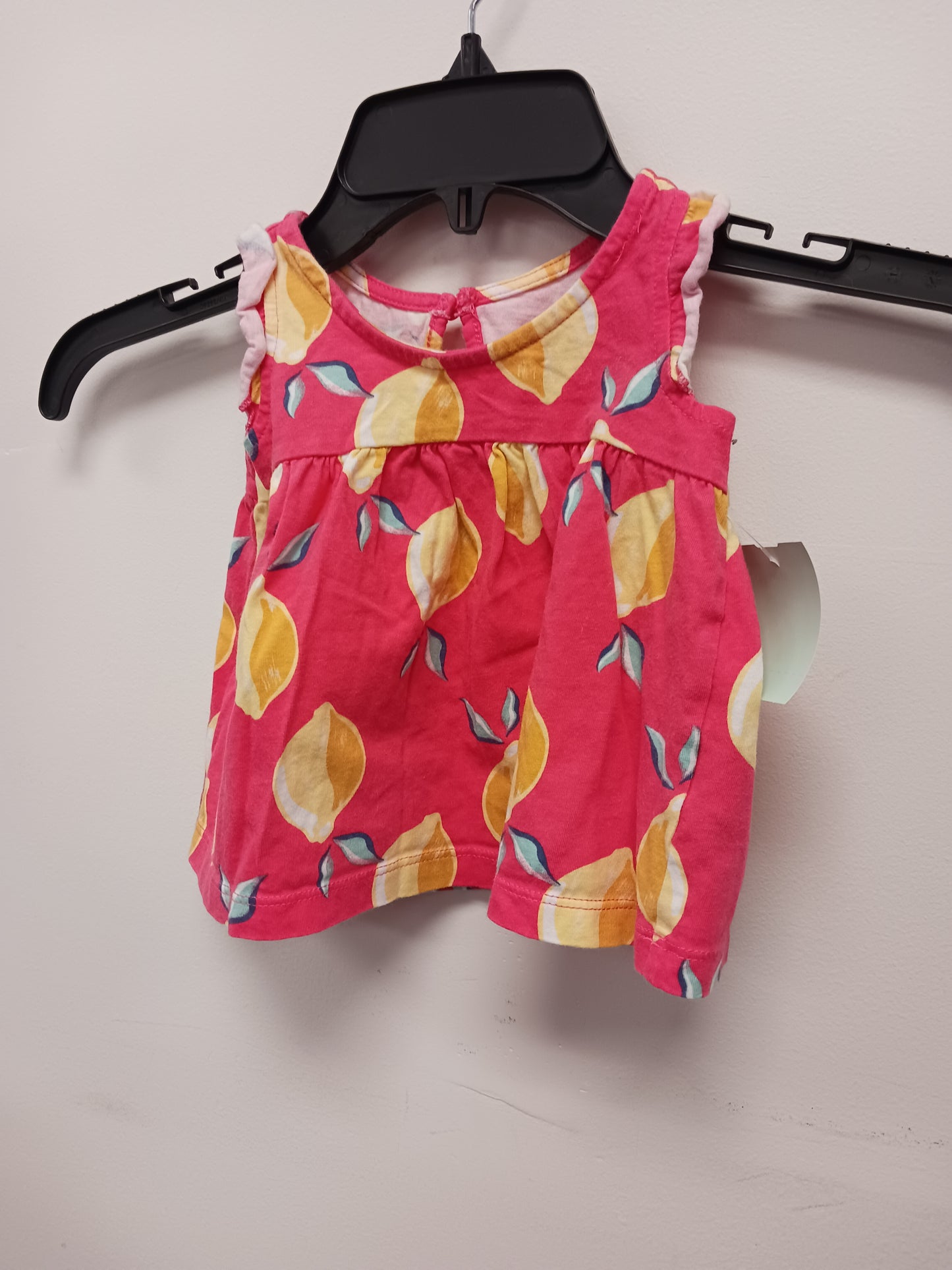 Pink/Yellow Lemon Carters Shirt, 12M G