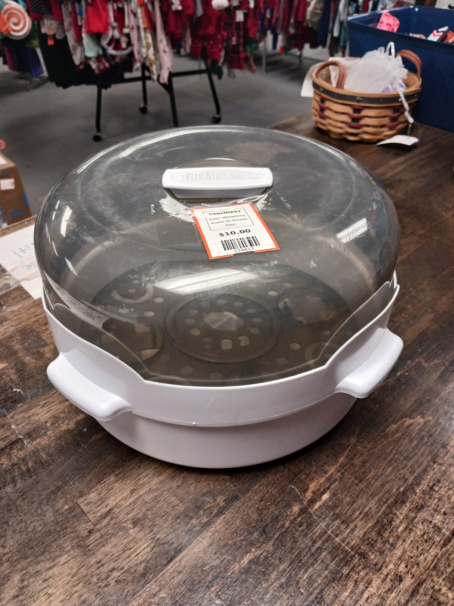 White/Grey Dr Browns Sterilizer