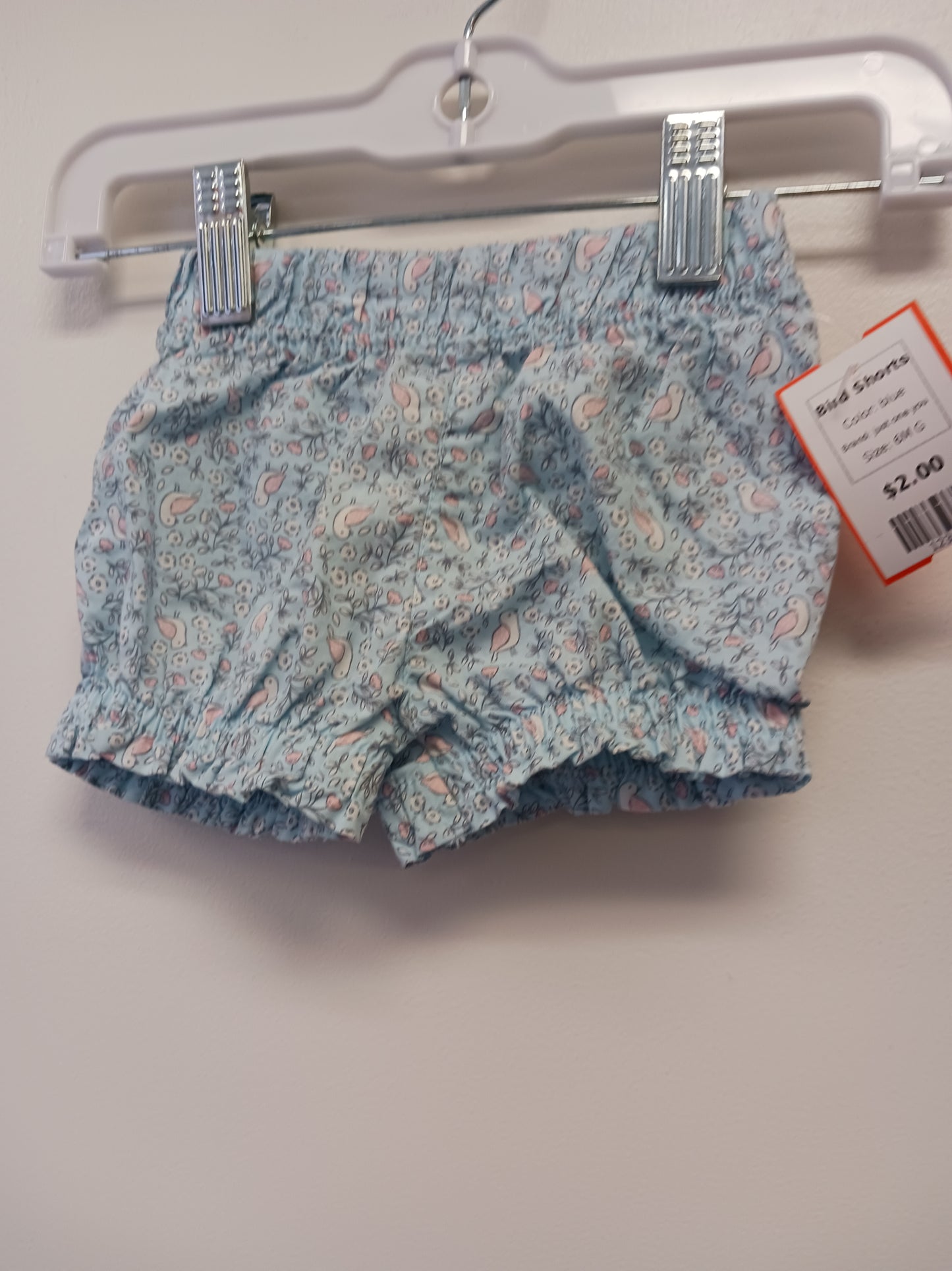 blue just one you Bird Shorts, 6M G