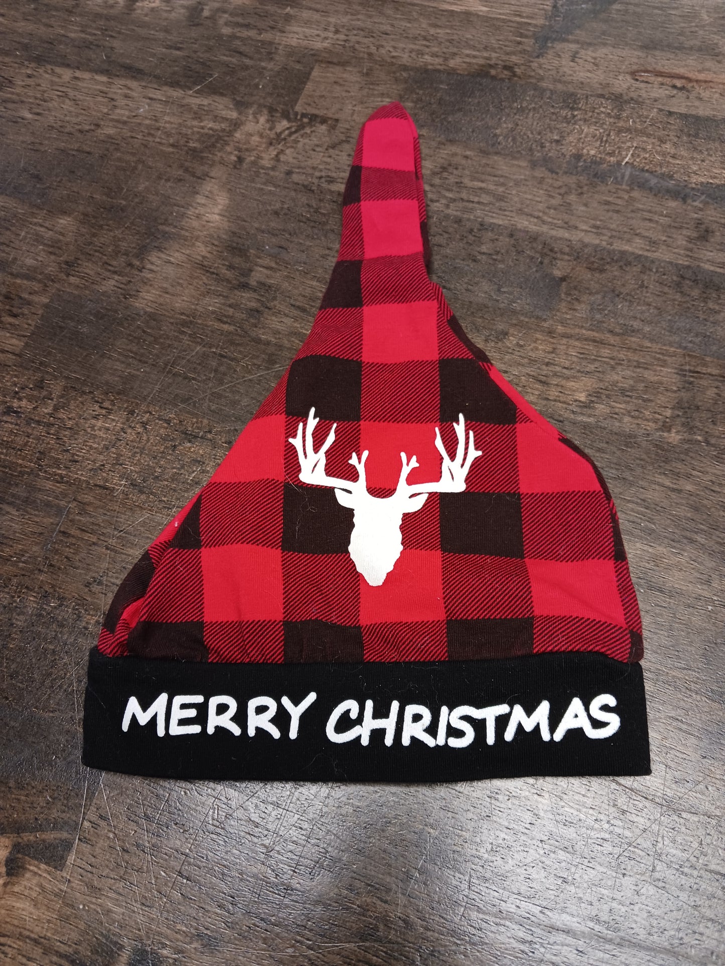Red/Black Plaid Hat, NB B