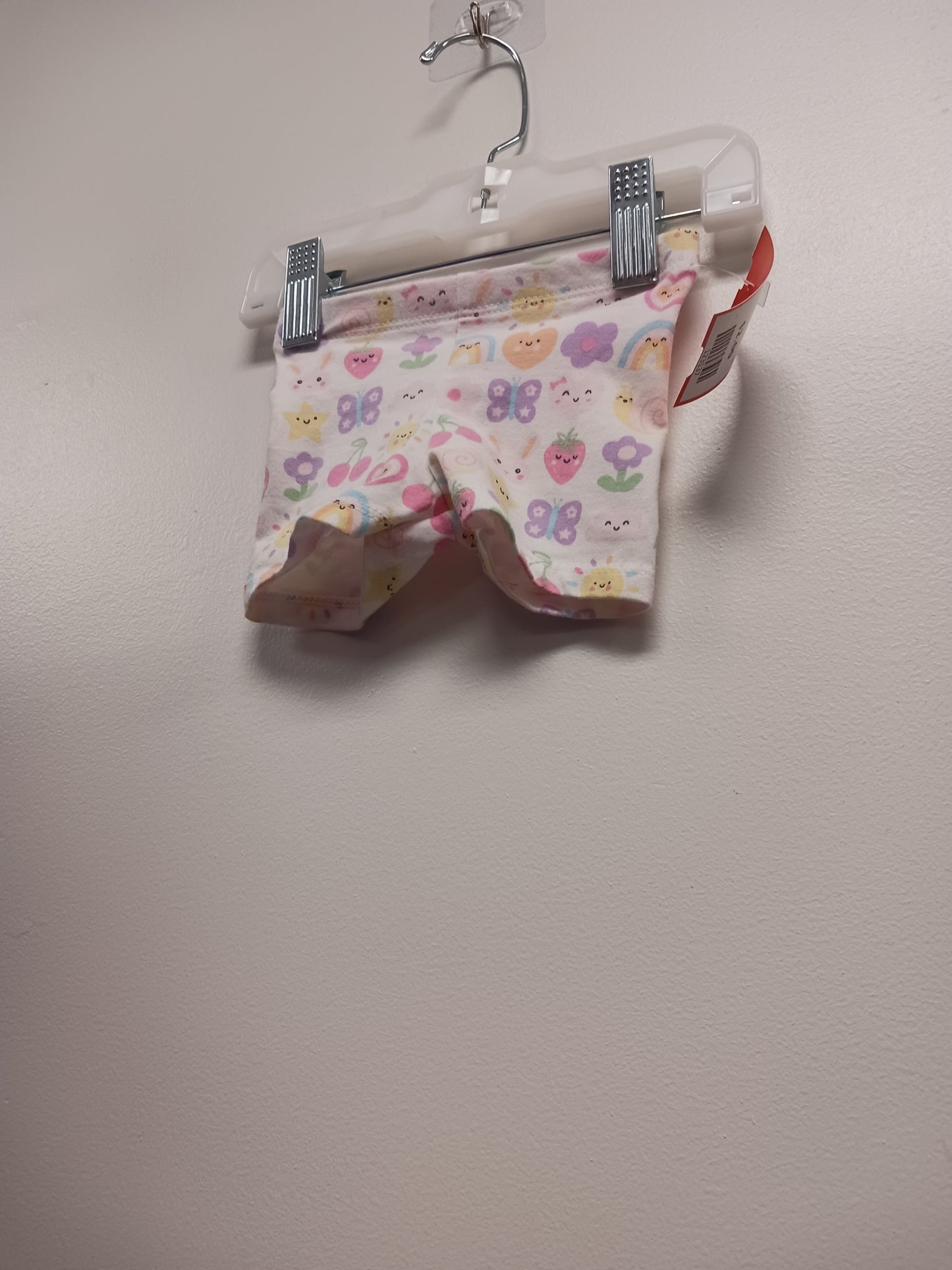 White/Colorful Garanimals Shorts, 0-3M G