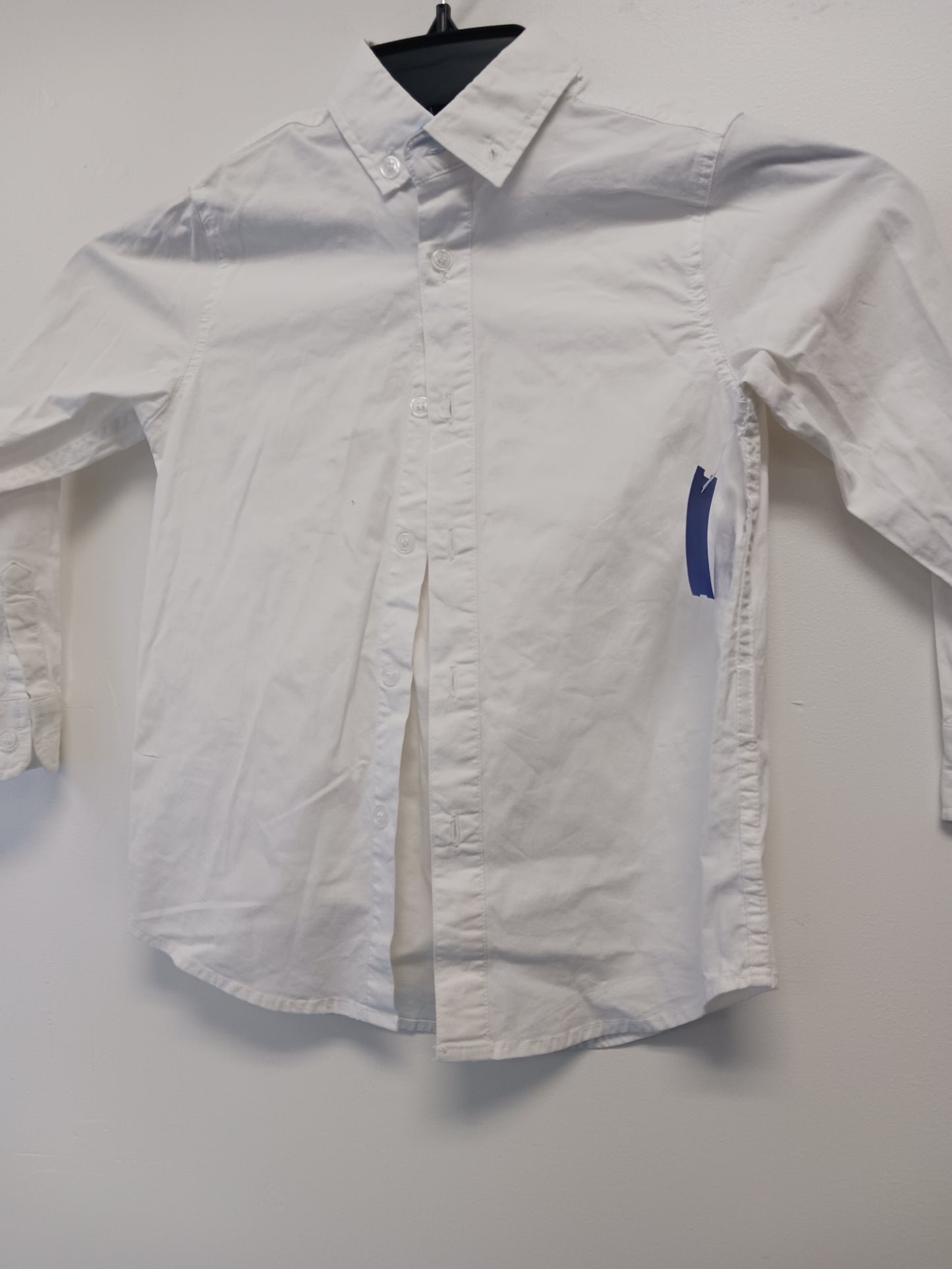white Granite Day Long Sleeve Button Down Shirt, 6 B