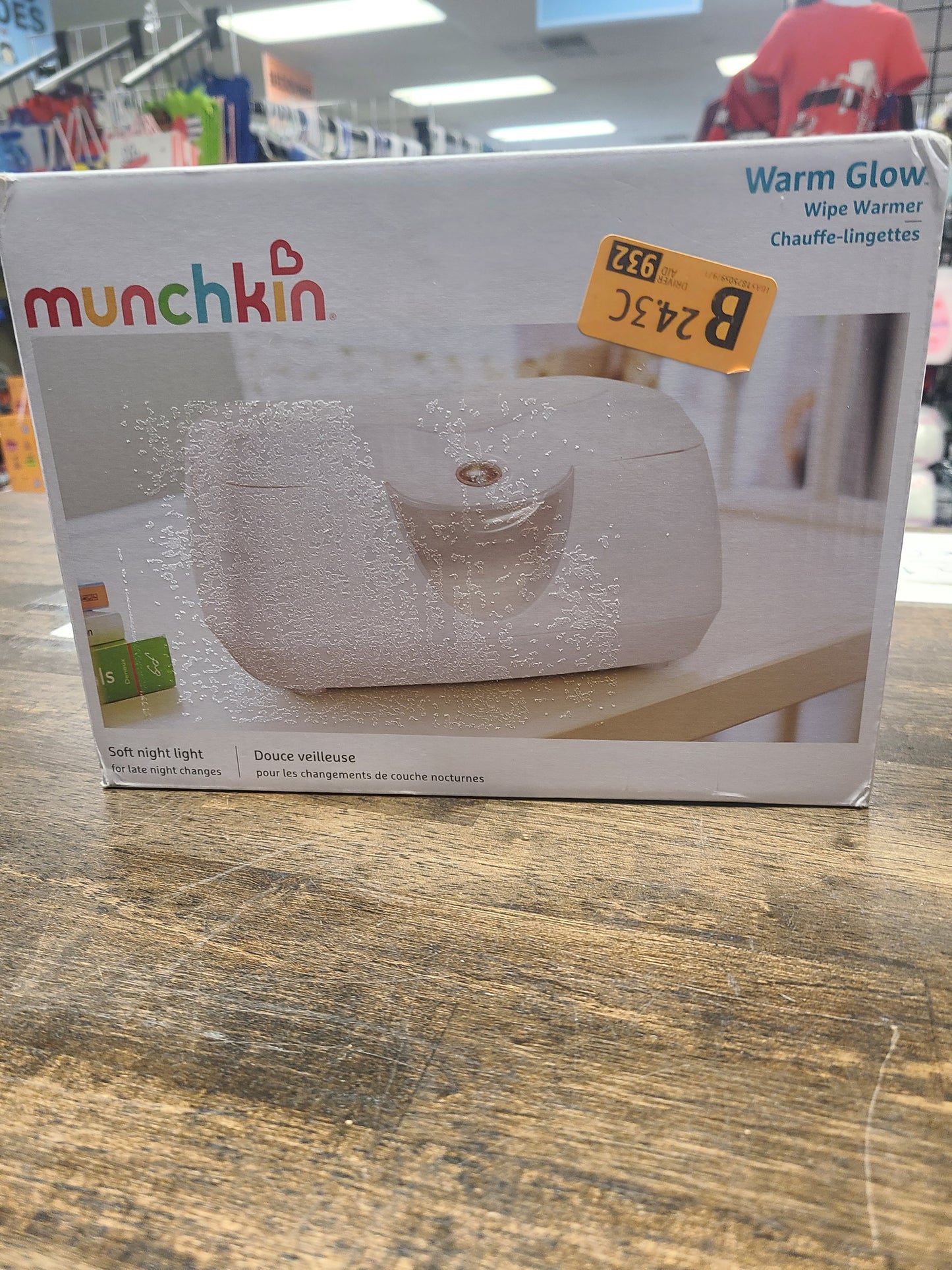 White Munchkin Warm Glow Wipe Warmer