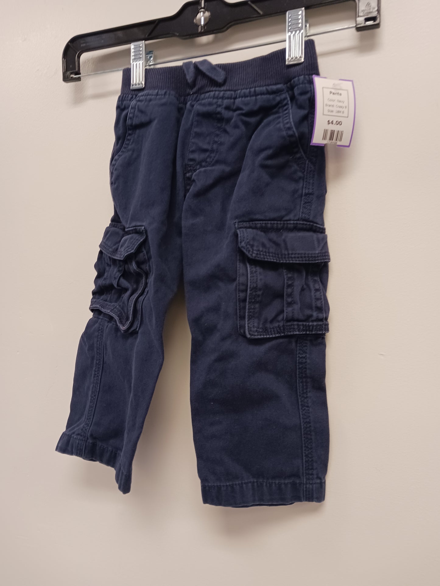 Navy Crazy 8 Pants, 18M B