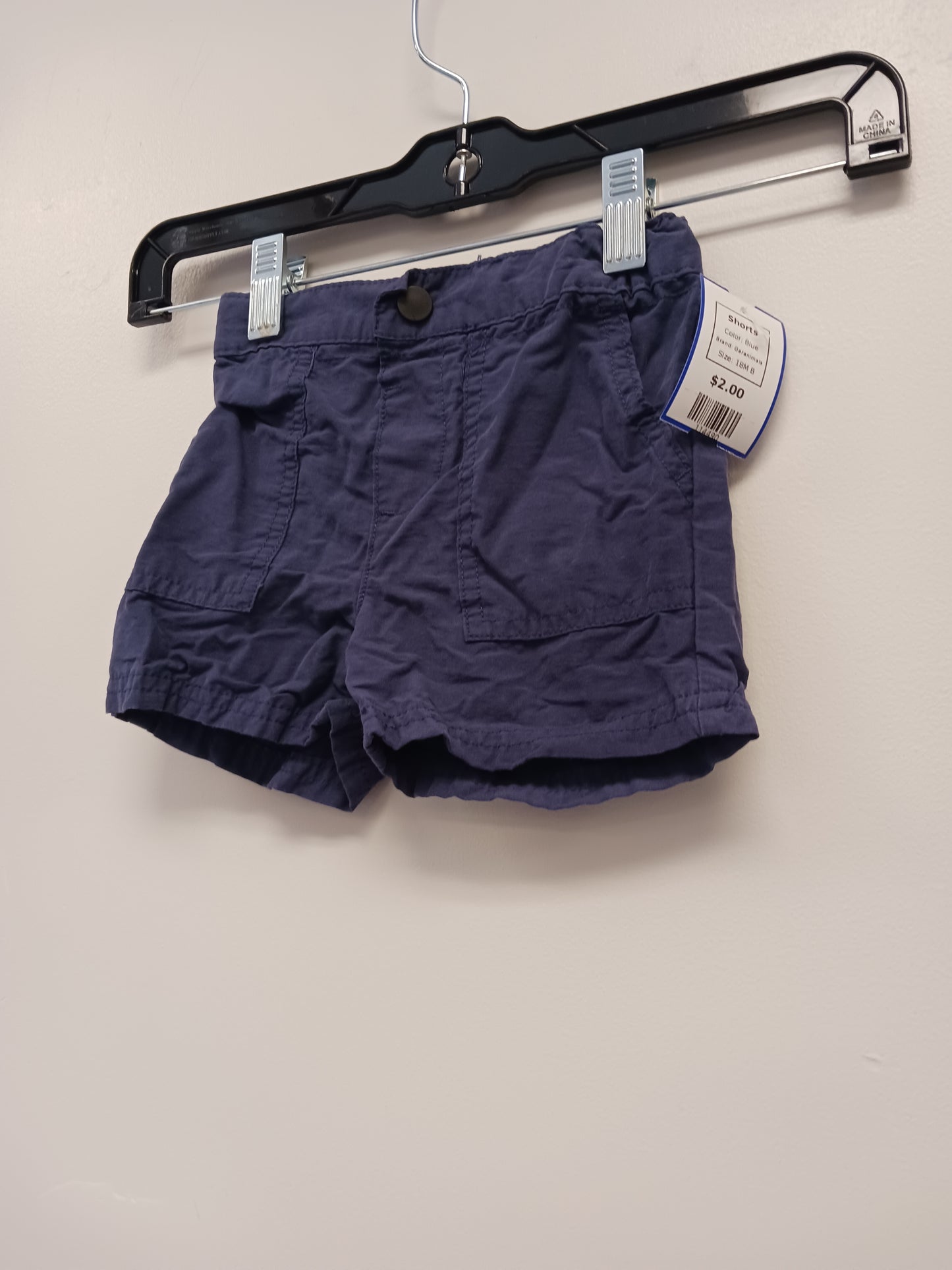 Blue Garanimals Shorts, 18M B