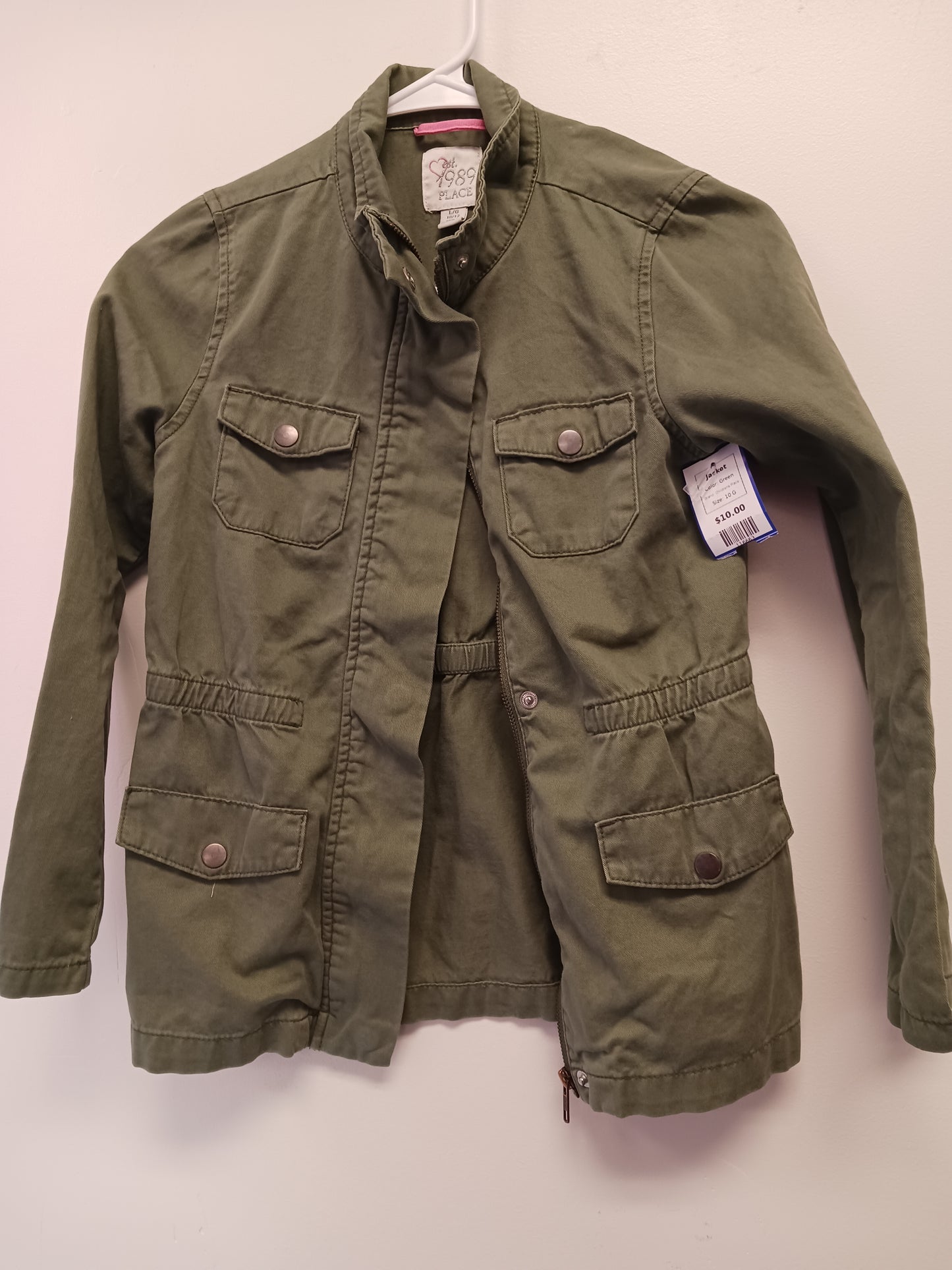 Green Childrens Place Jacket, 10 G