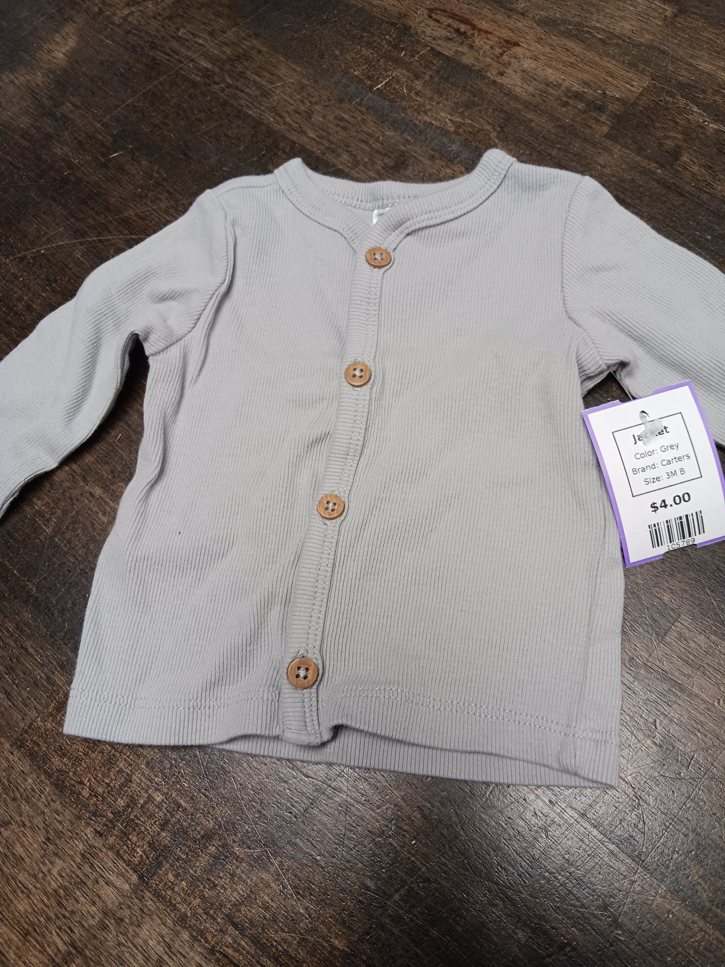Grey Carters Jacket, 3M B