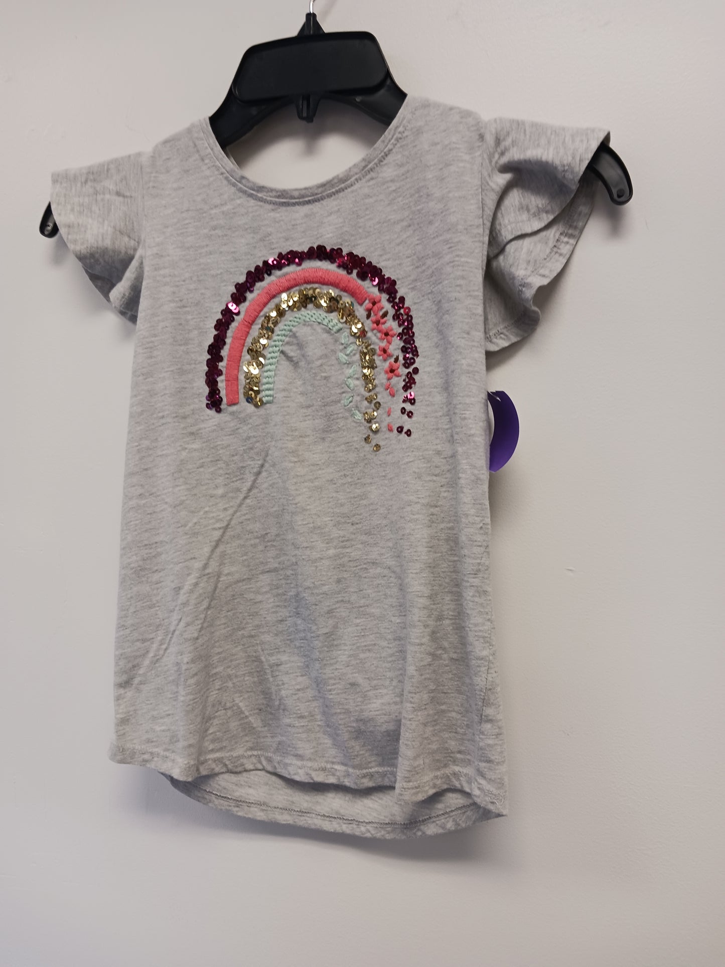 Grey Rainbow Jumping Bean Shirt, 7 G