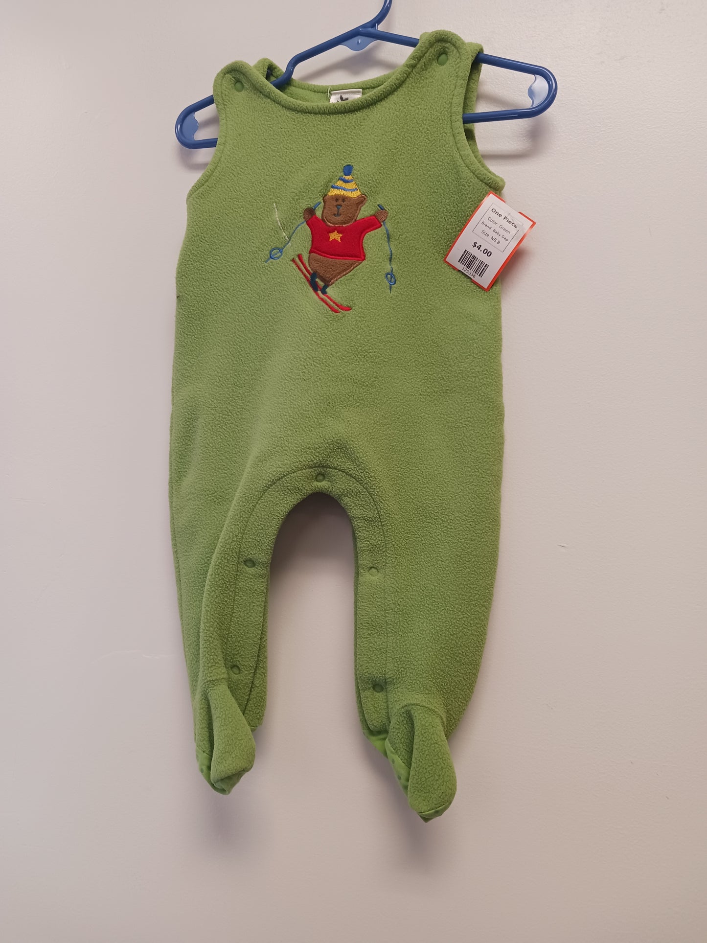 Green Baby Gap One Piece, NB B