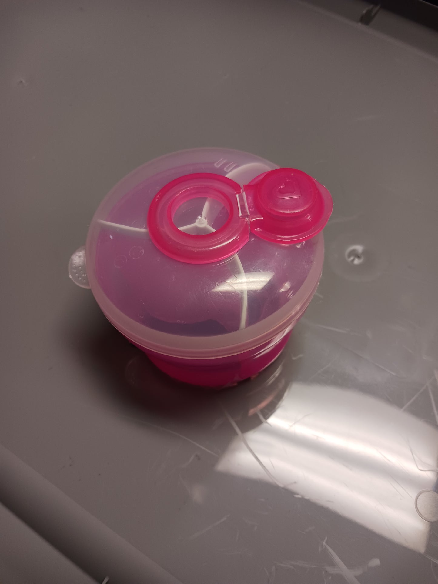 pink Munchkin Formula Holder