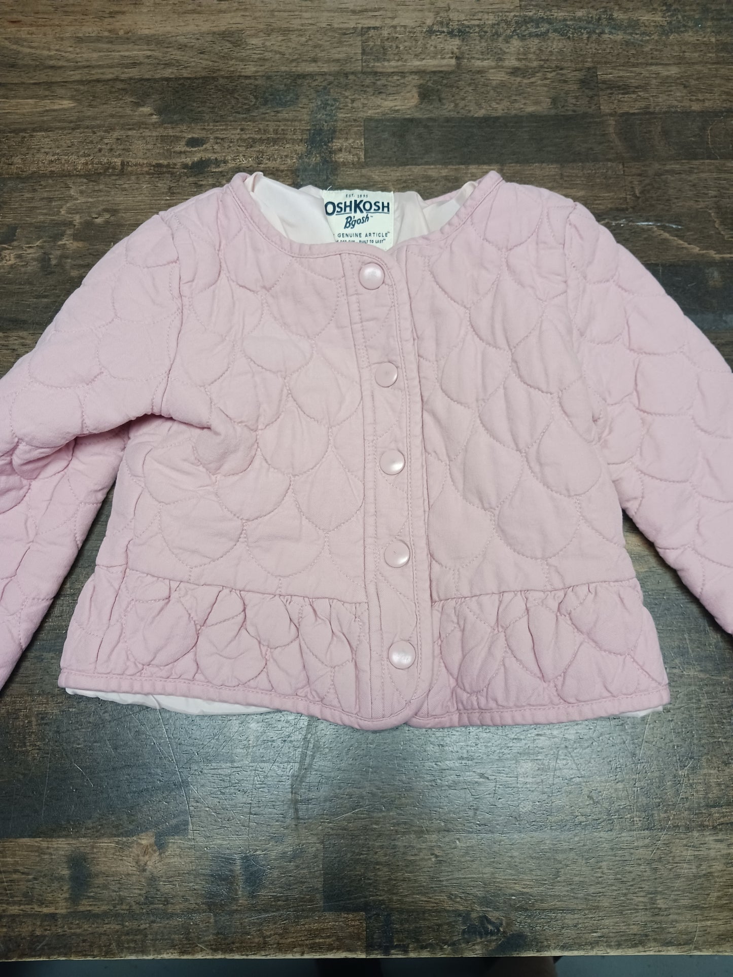 pink OshKosh Quilted Jacket, 4T G