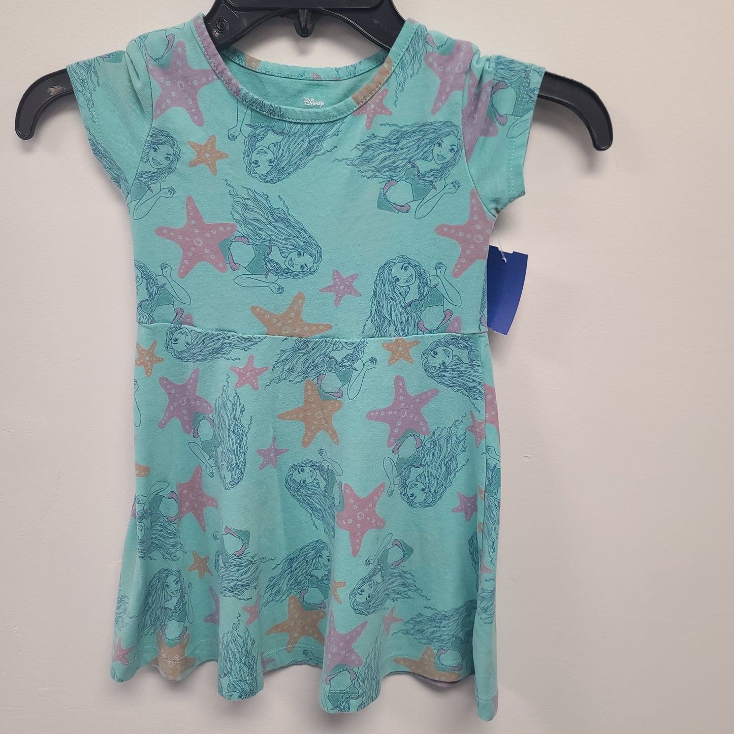 Blue Little Mermaid Disney Dress, 4T G