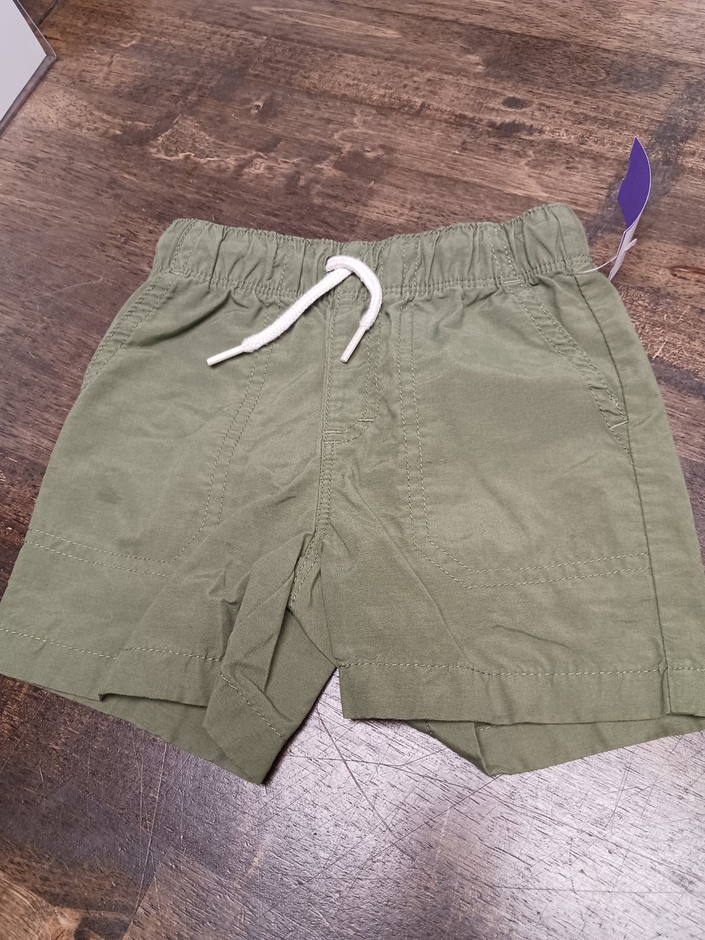 Green Okie Dokie Shorts, 18M B
