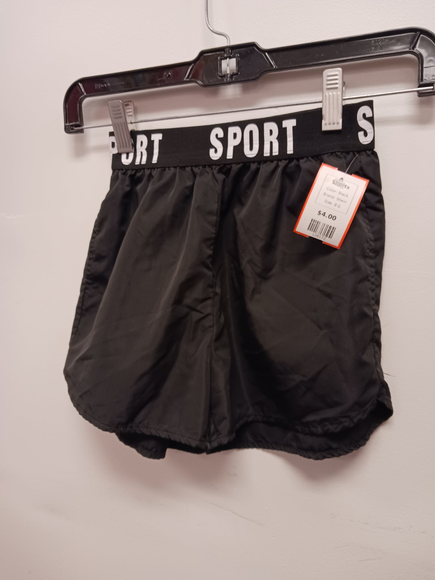 Black Shein Shorts, 8 G