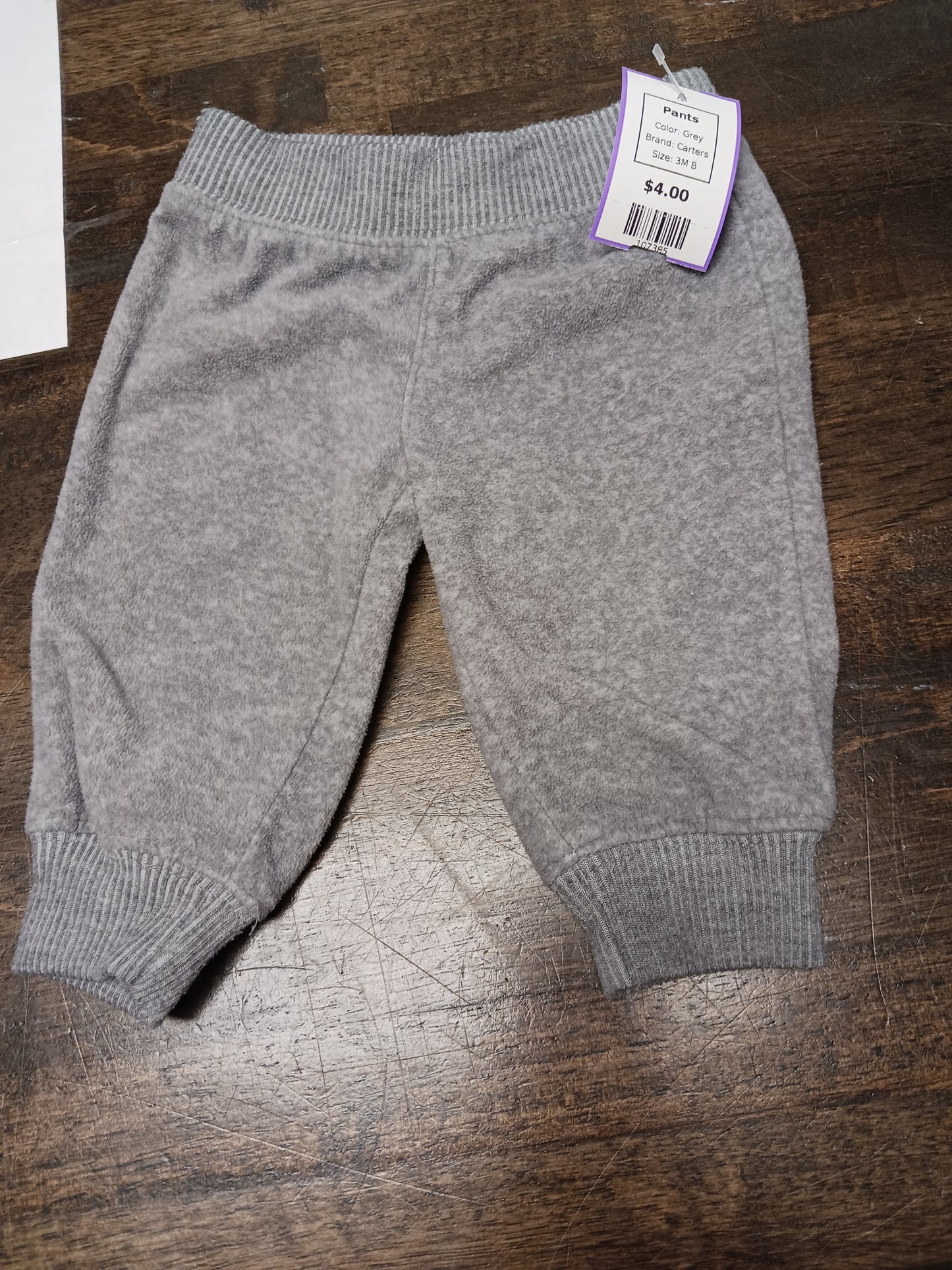 Grey Carters Pants, 3M B